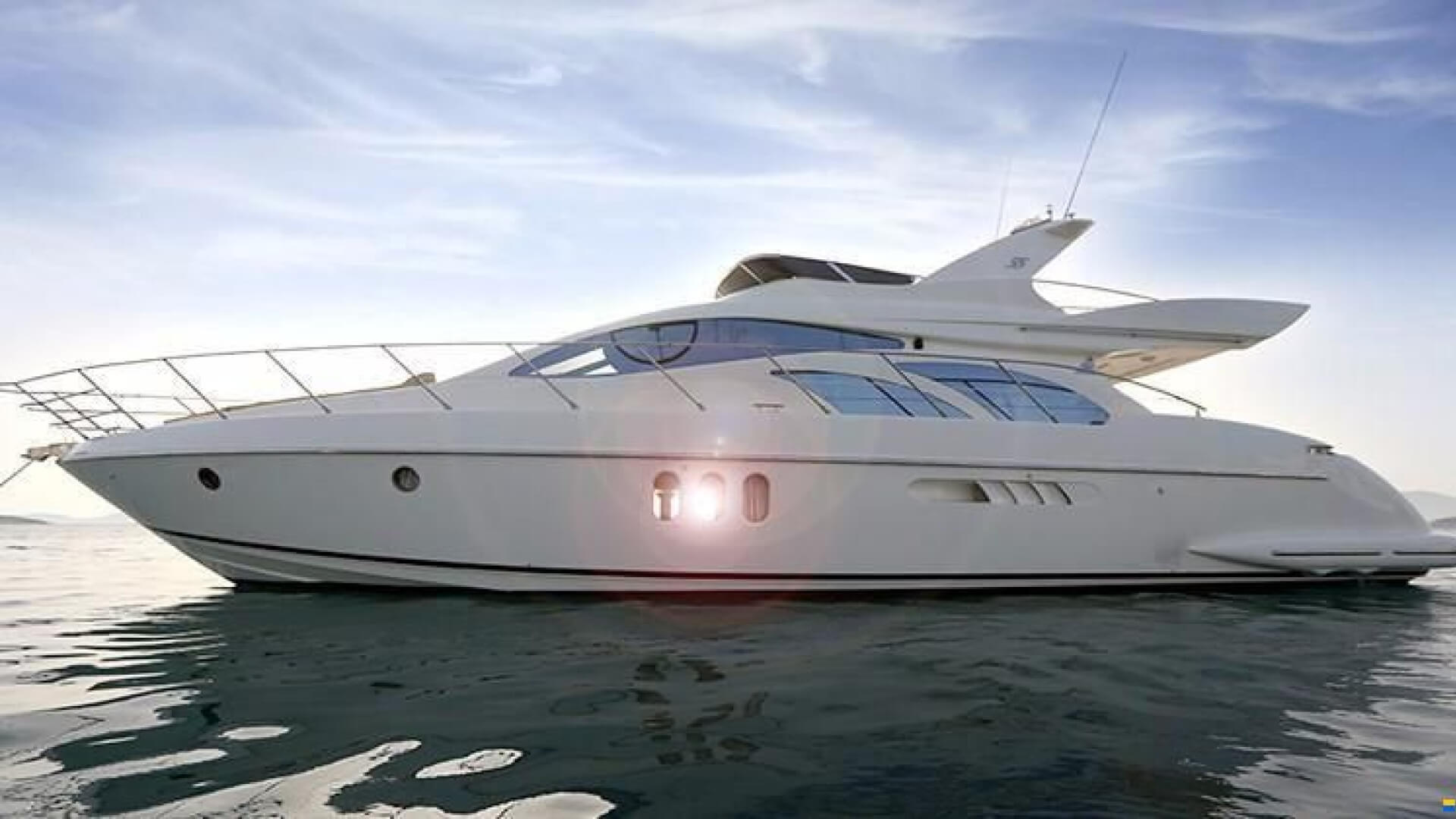 Bodrum Delux Motoryat Azimut 55 - 3 Kabin 17 Metre
