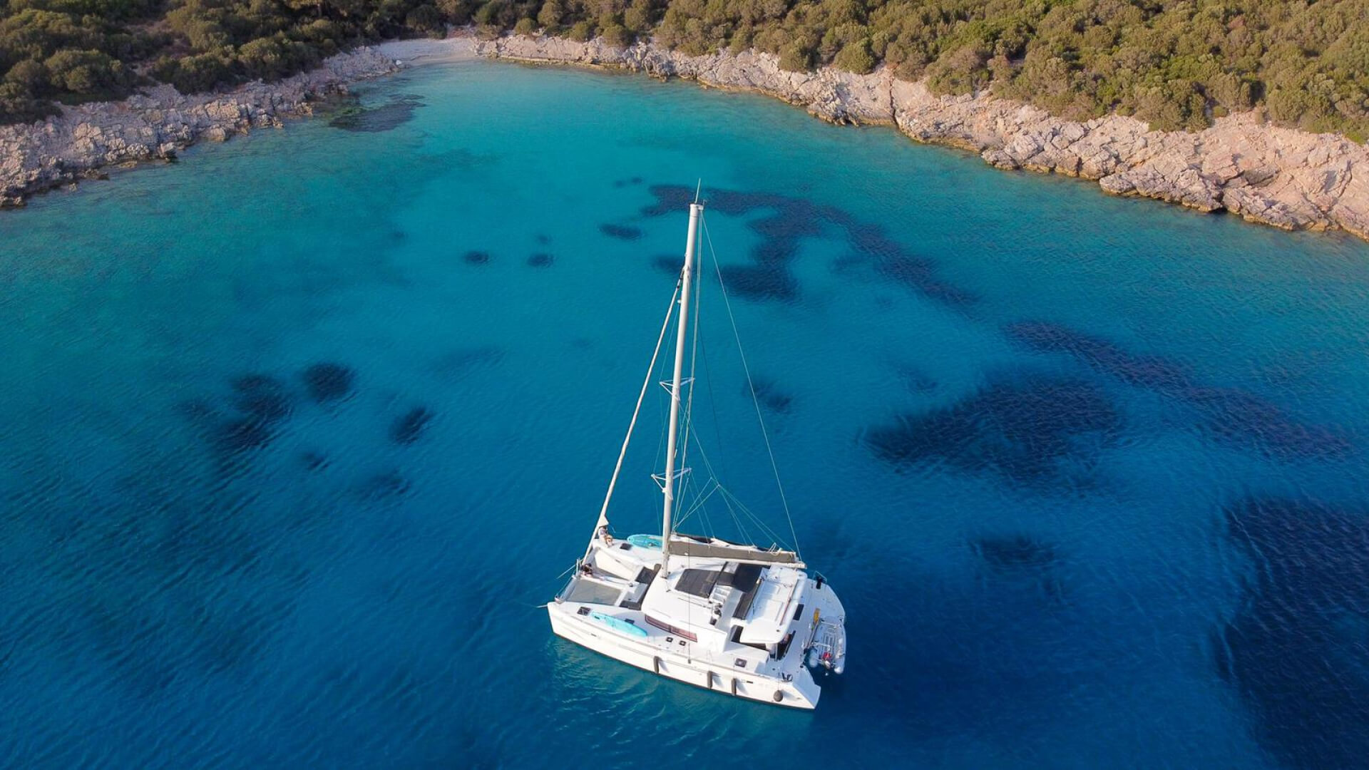 Lagoon 45 Katamaran ile Mavi yolculuk 4 Kabin 4 Duş