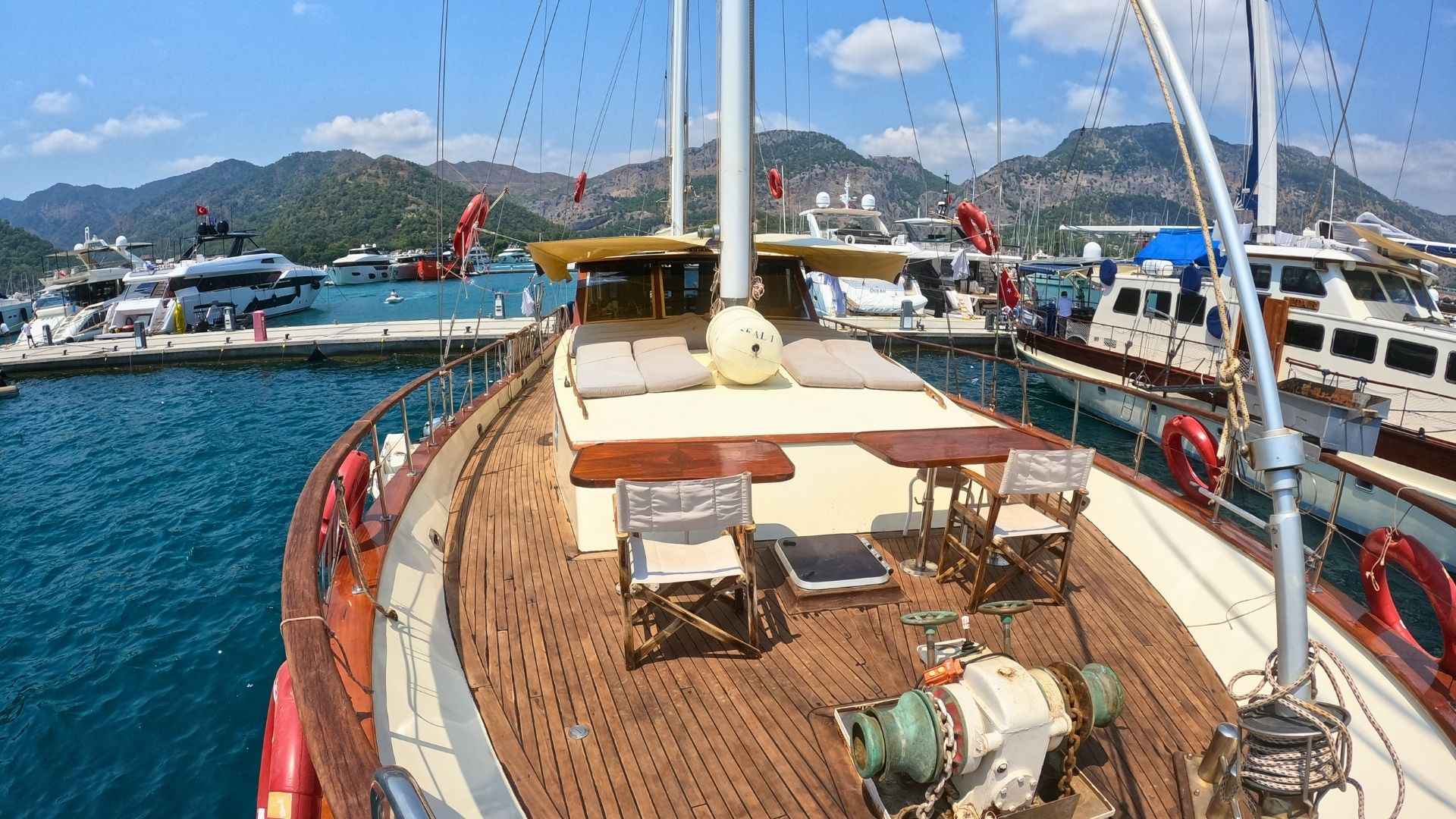 Göcek Lux Gulet 6 Kabin 23 Metre Mavi Yolculuk Tatili