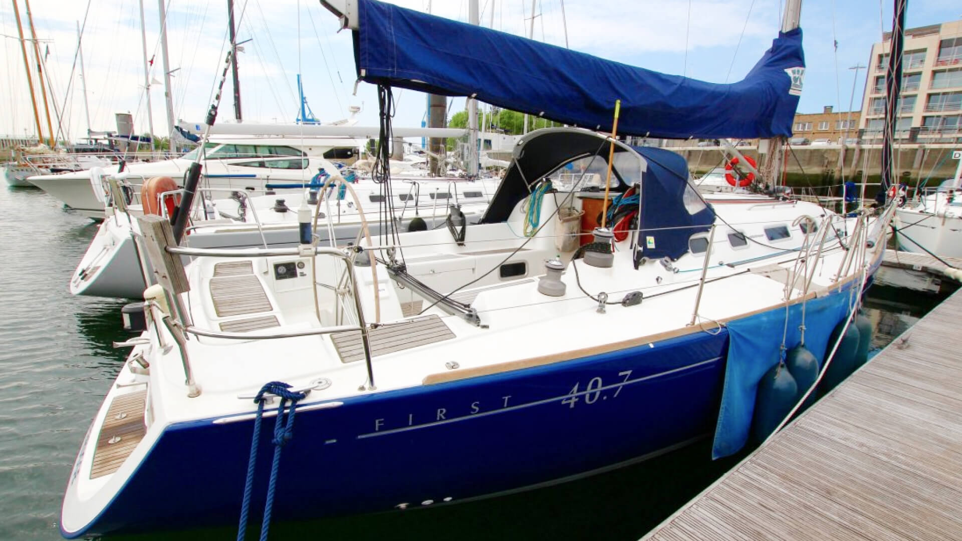 Bodrum Lux Yelkenli  Beneteau First 40.7 - 3 Kabin 12 Metre