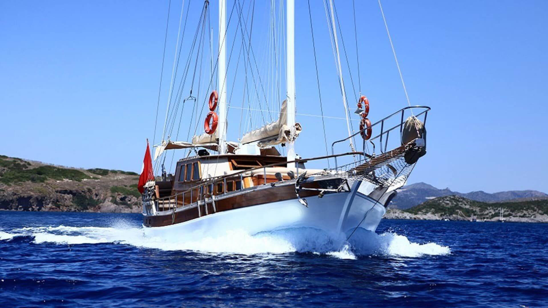 Bodrum Standart Gulet 5 kabin 18 Metre