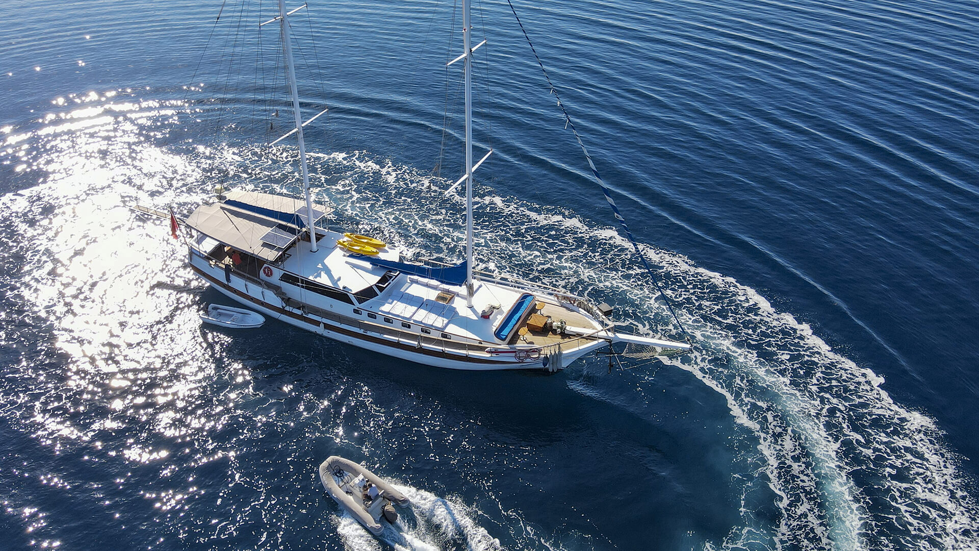 Mavi Yolculuk Lux Gulet 8 Kabin 27 Metre