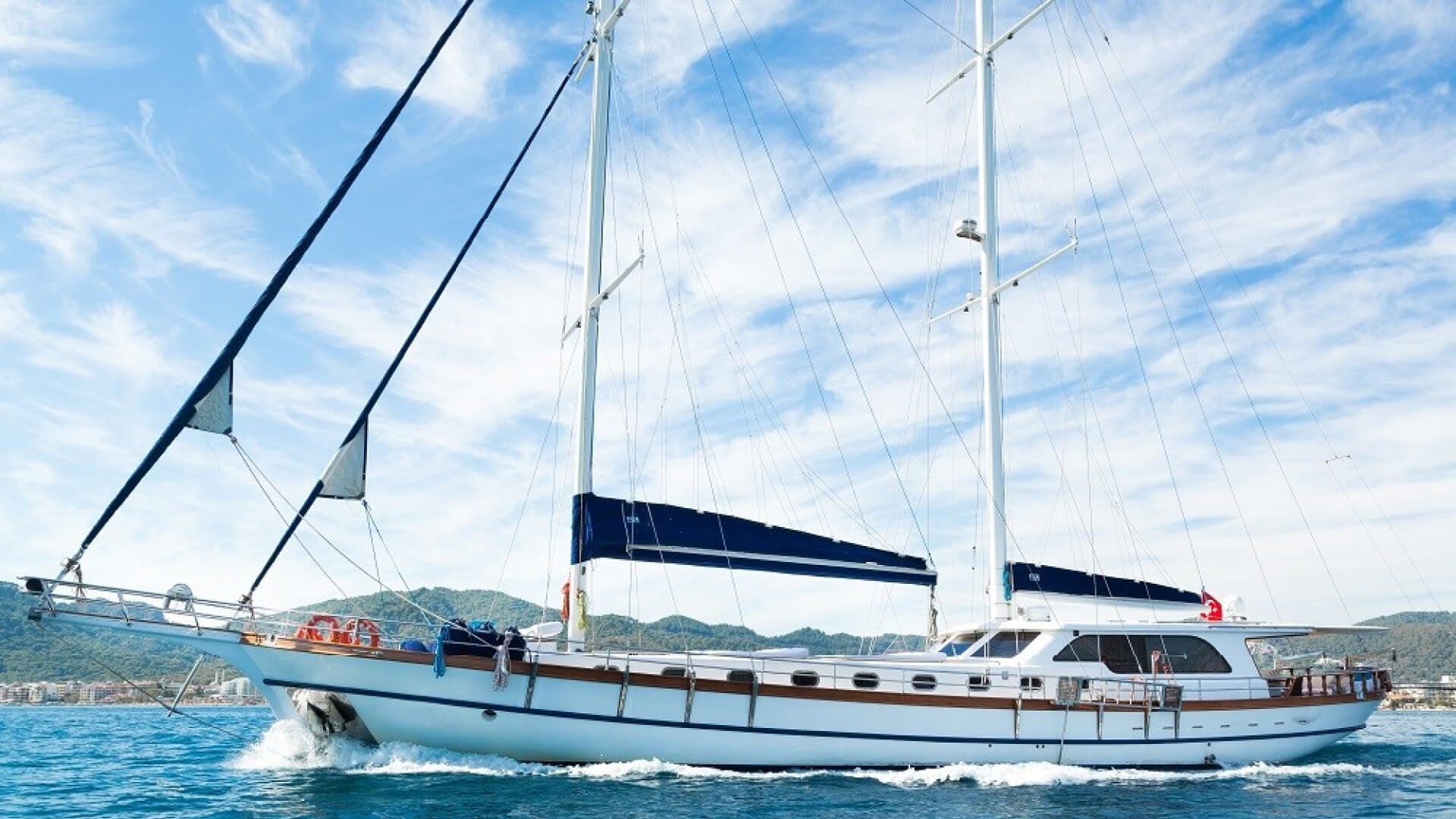 Bodrum Delux Gulet 4 kabin 25 Metre