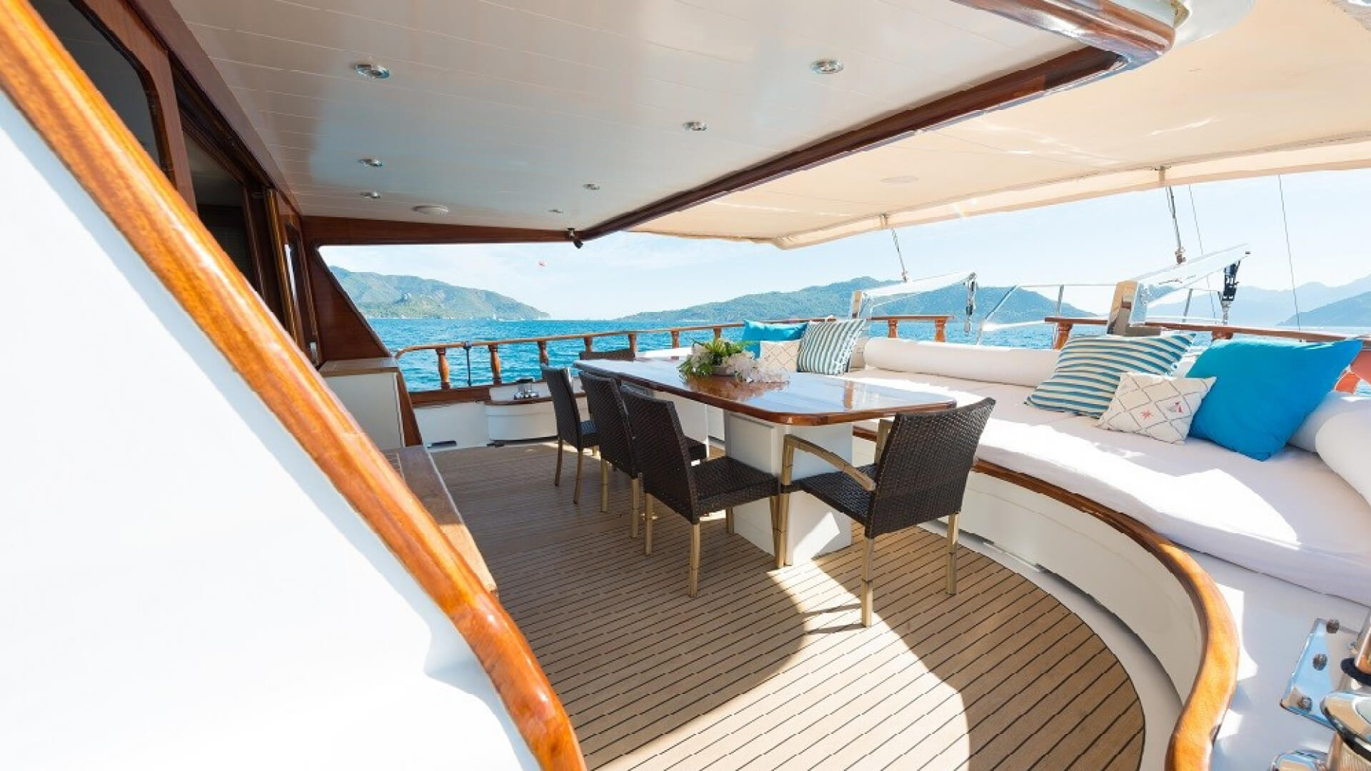 Bodrum Delux Gulet 4 kabin 25 Metre