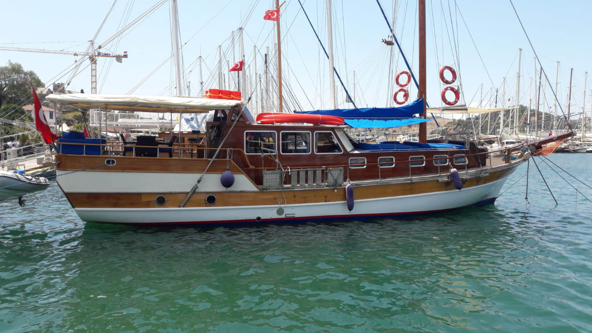 Bodrum Standart Gulet 4 Kabin 18 Metre