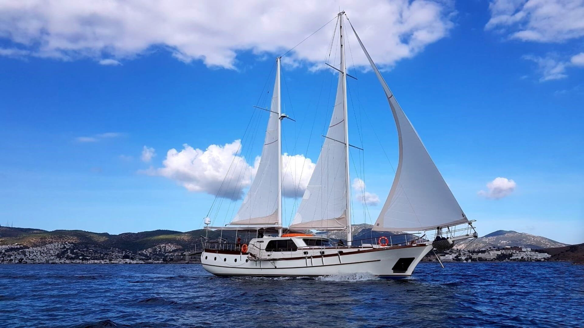 Bodrum Delux Gulet 4 Kabin 22 Metre