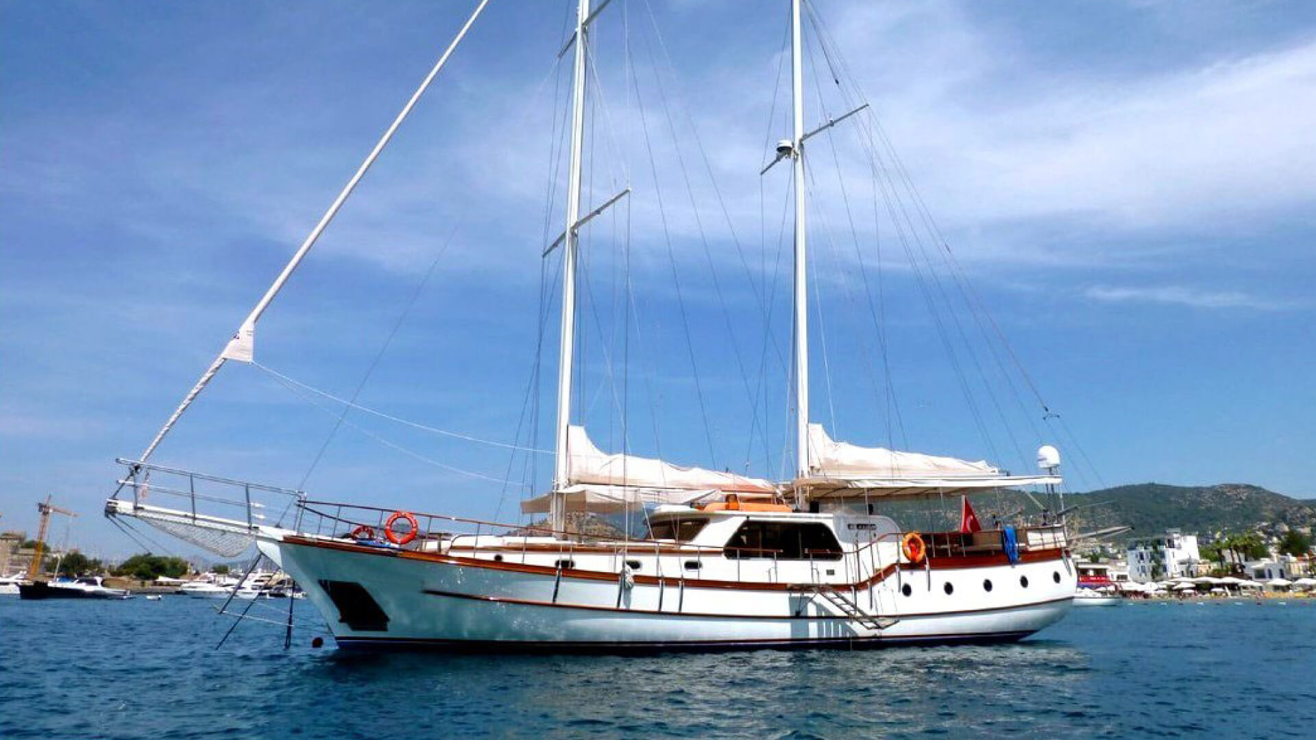Bodrum Delux Gulet 4 Kabin 22 Metre