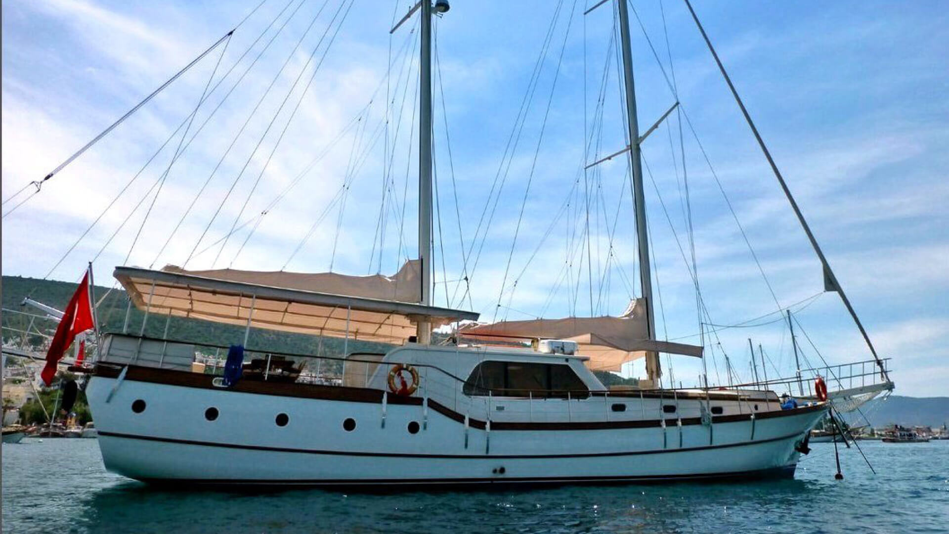 Bodrum Delux Gulet 4 Kabin 22 Metre