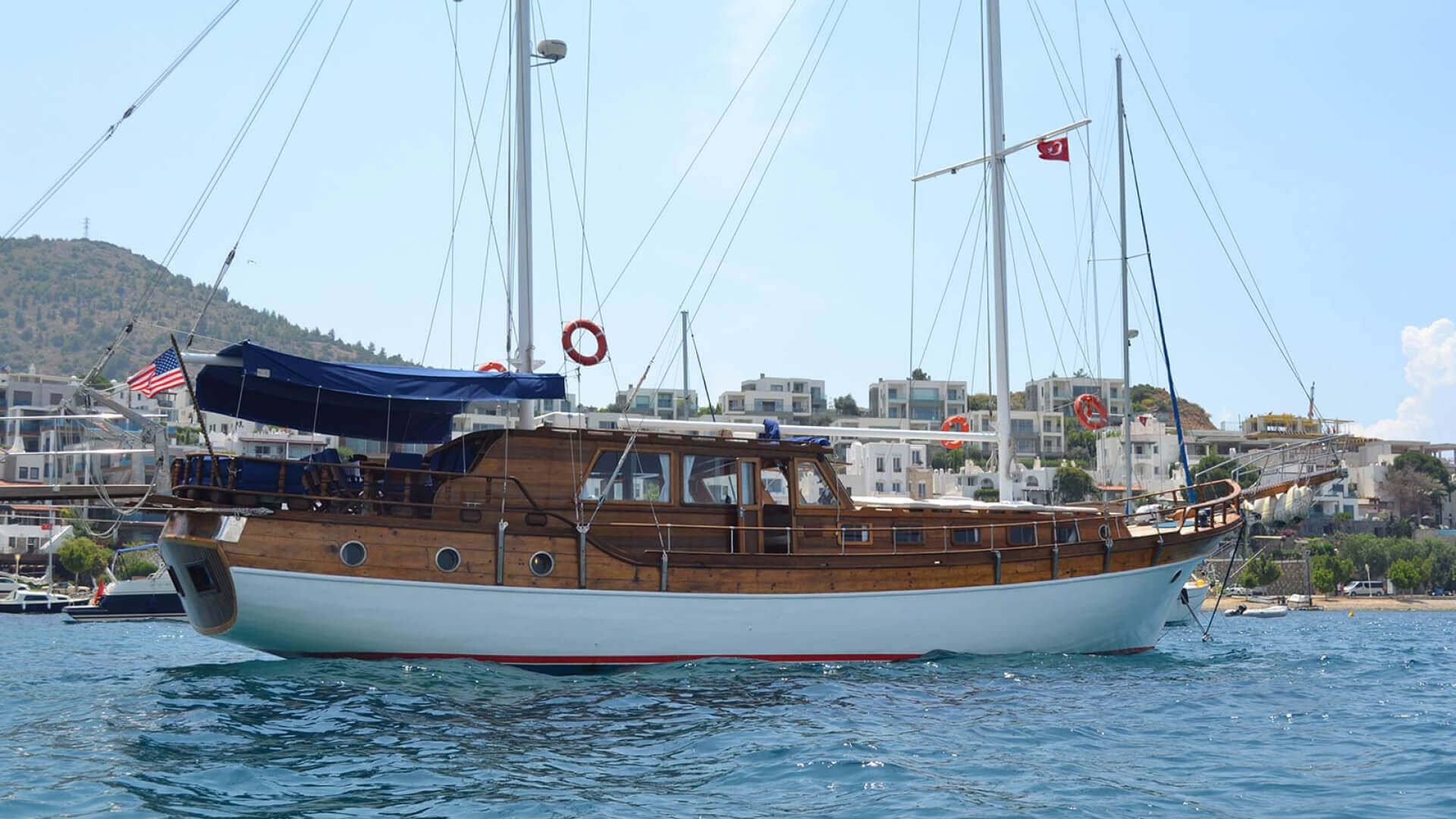 Bodrum Tekne Tatili lux Gulet  5 Kabin 20 Metre