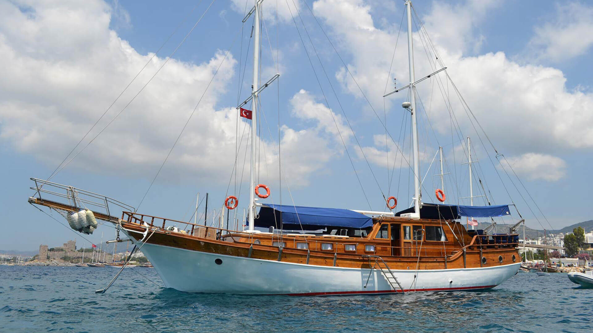 Bodrum Tekne Tatili lux Gulet  5 Kabin 20 Metre