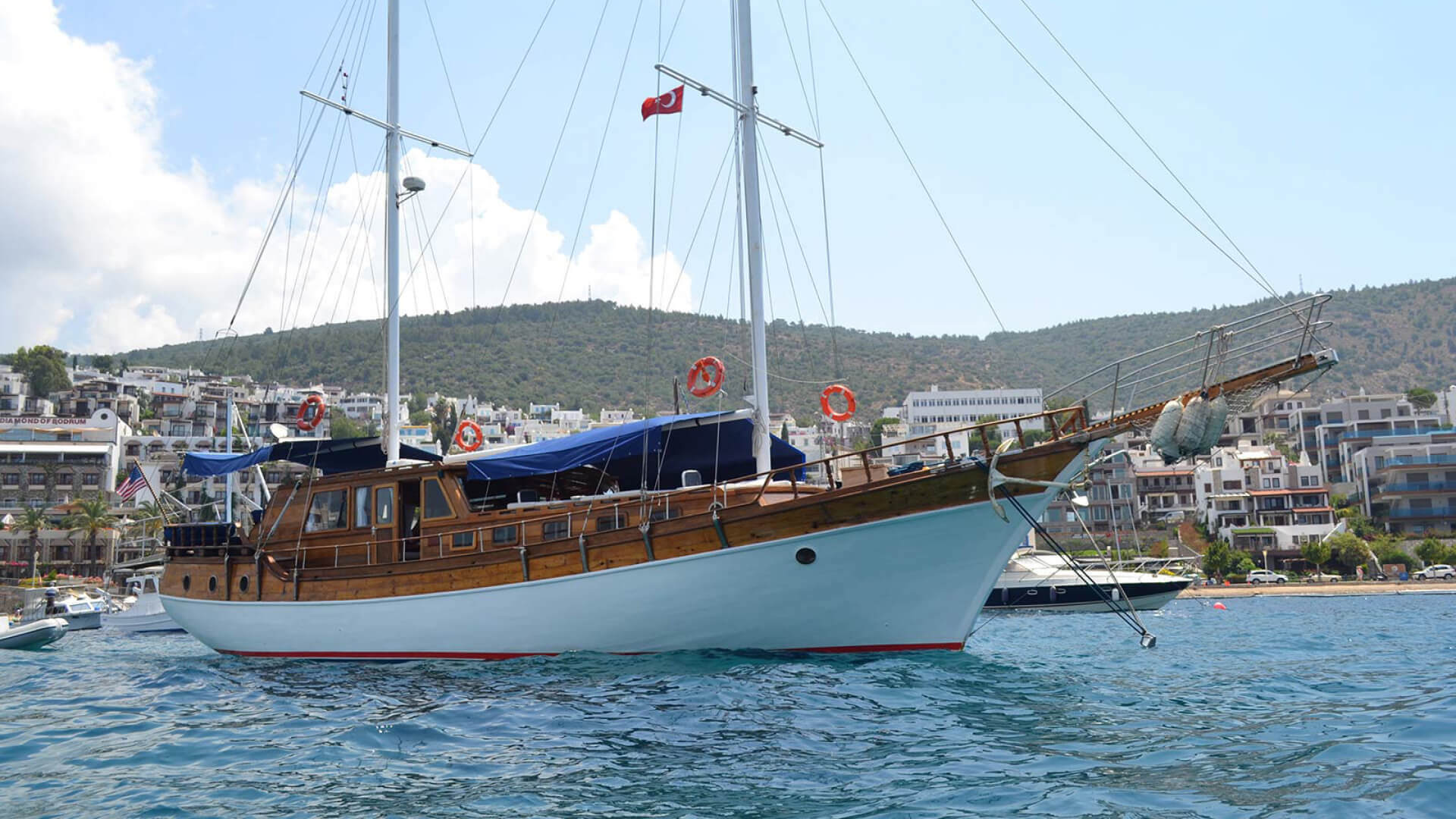 Bodrum Tekne Tatili lux Gulet  5 Kabin 20 Metre