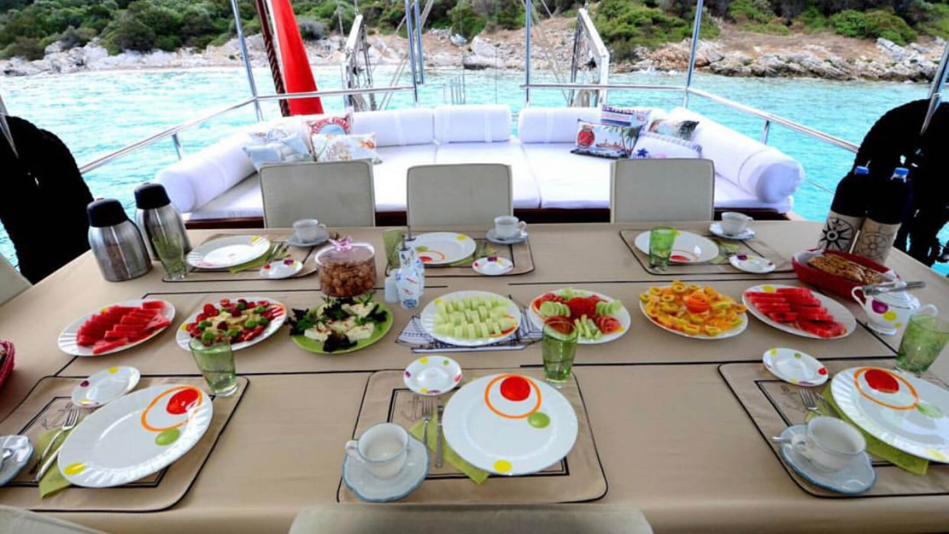 Göcek Mavi Tur Lux Gulet 6 Kabin 22 Metre 