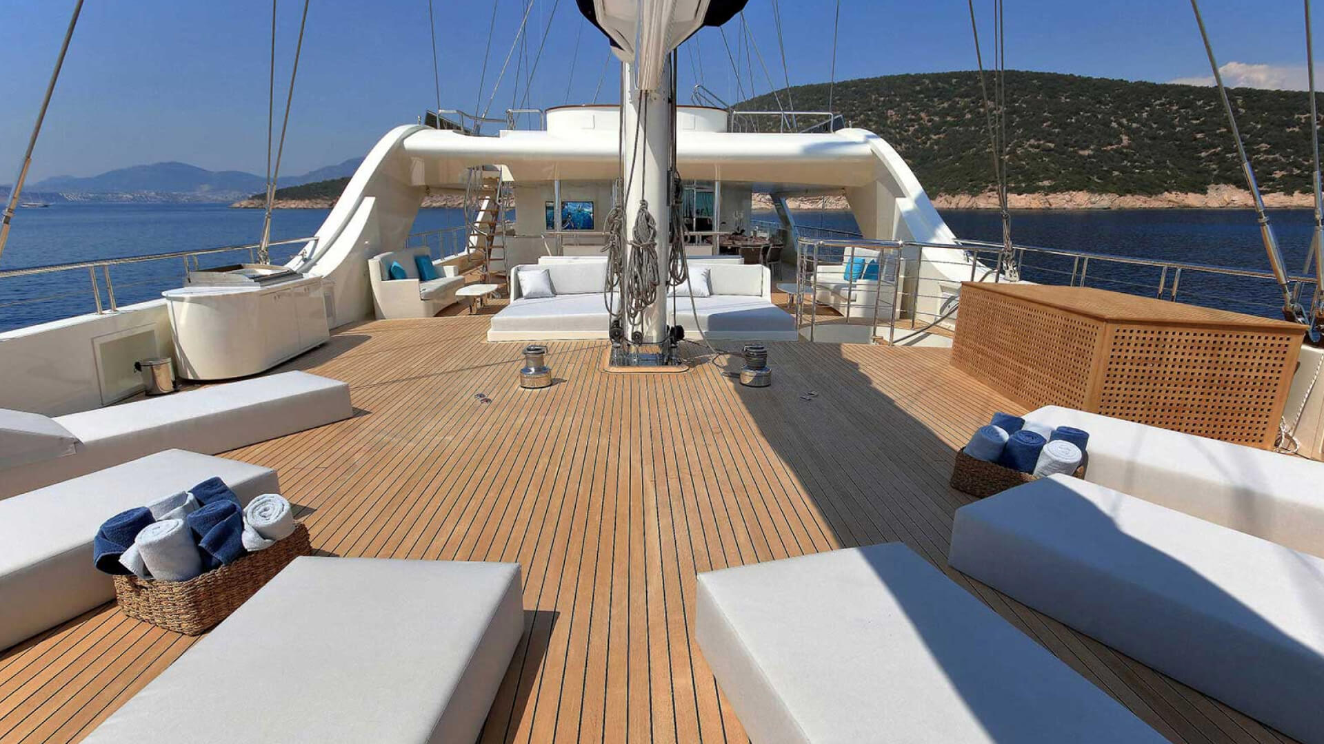 Ultra Delux Bodrum Kiralık Süperyat 5 Kabin 55 Metre