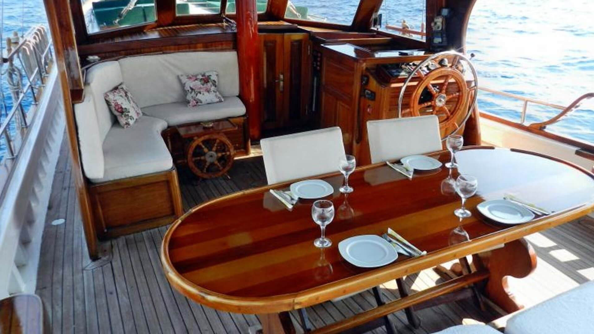 Bodrum Mavi Tur Gulet Kiralama 3 Kabin 18 Metre