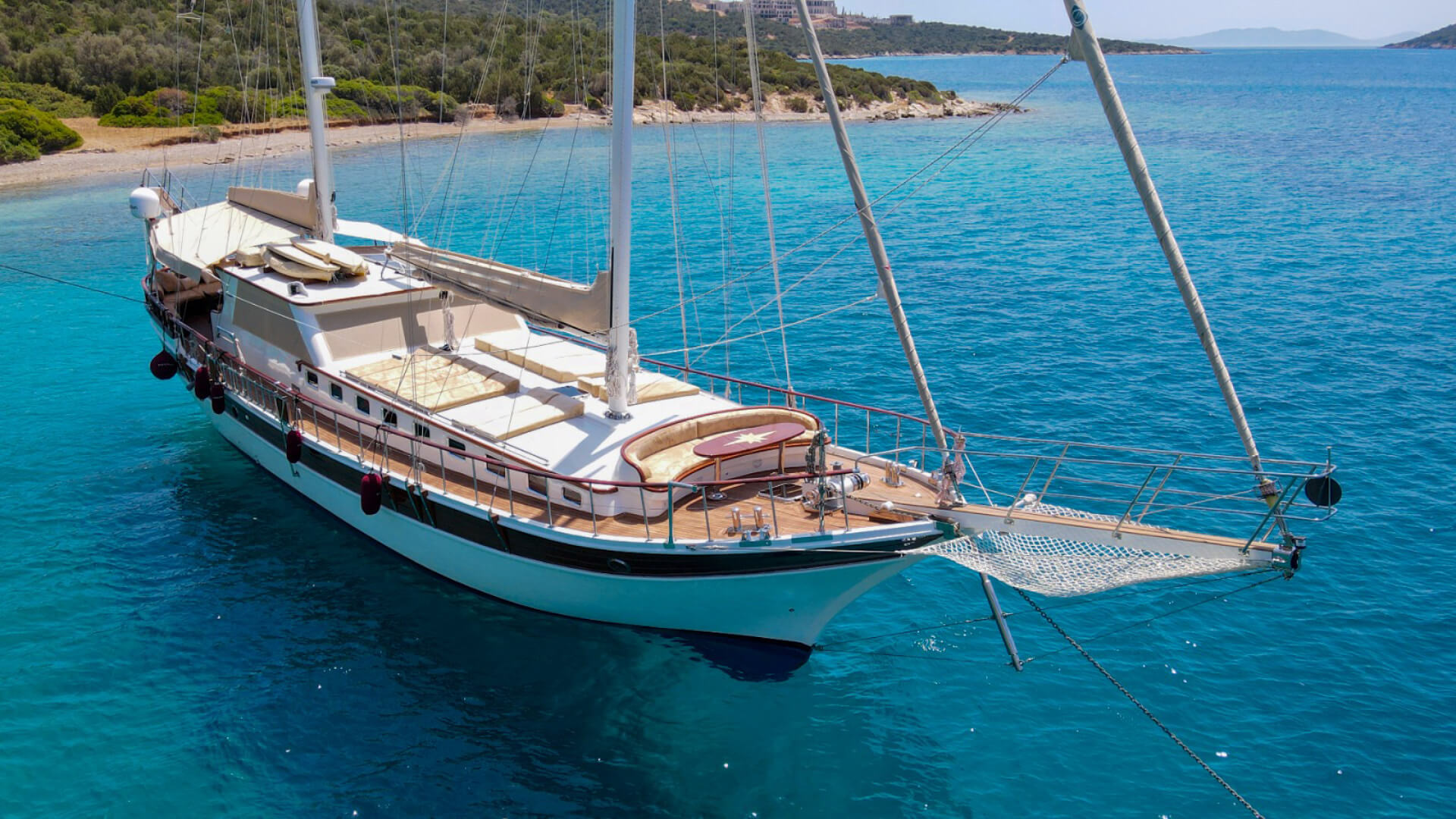 Bodrum Mavi Tur Delux Gulet 7 Kabin 25 Metre