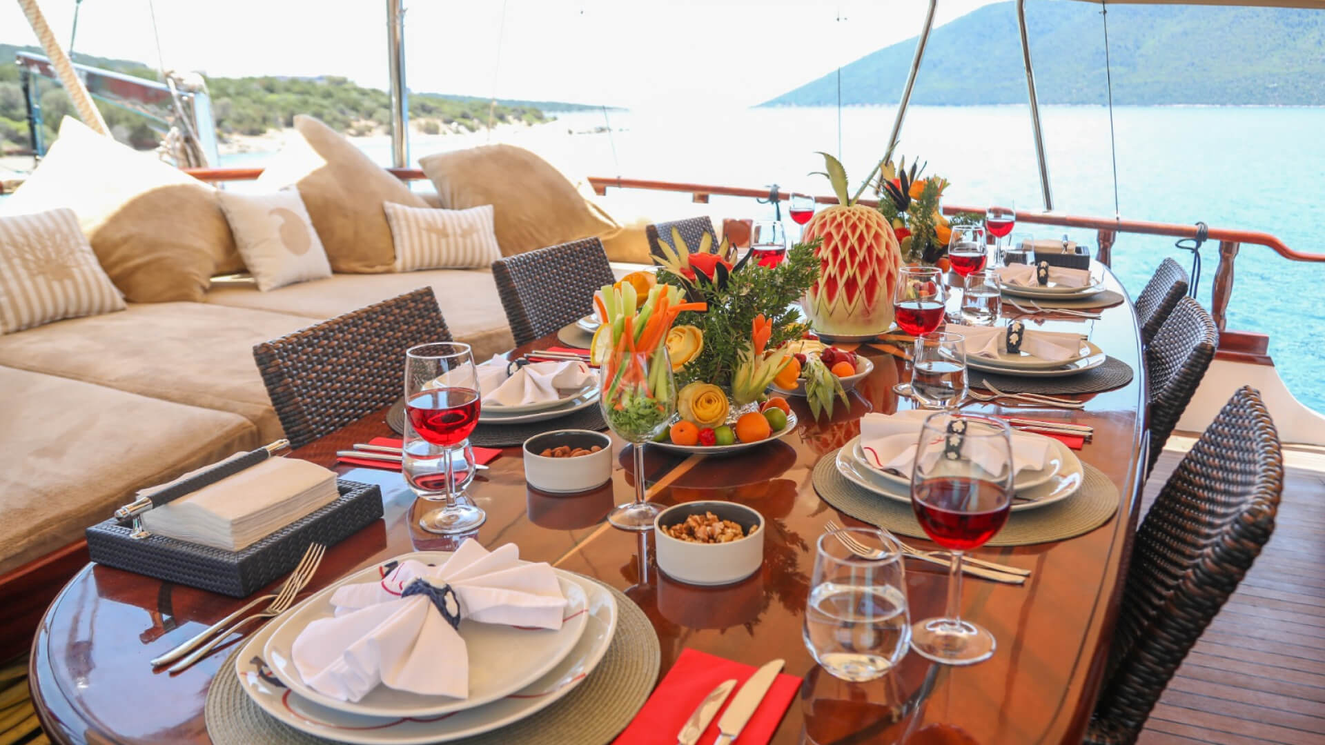 Bodrum Mavi Tur Delux Gulet 7 Kabin 25 Metre