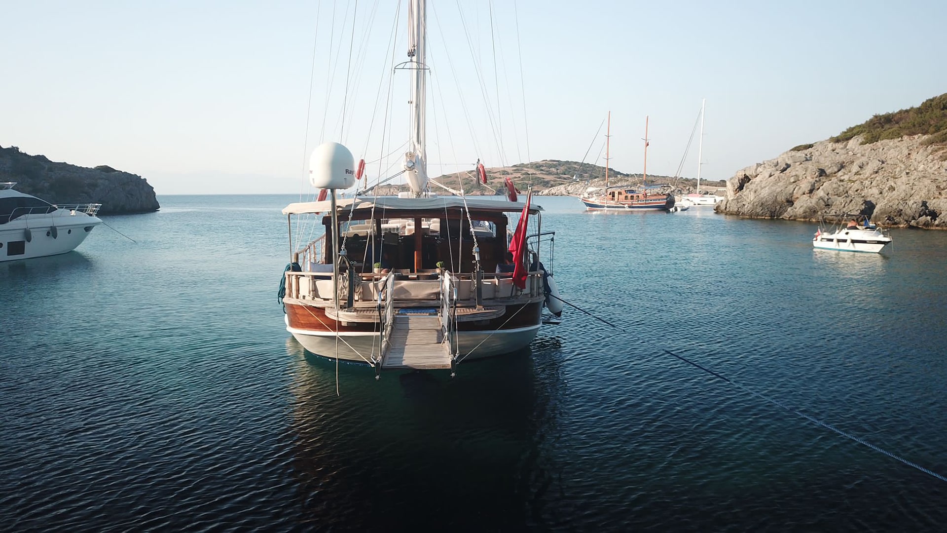 Bodrum Gulet Tekne Kiralama 3 Kabin 18 Metre