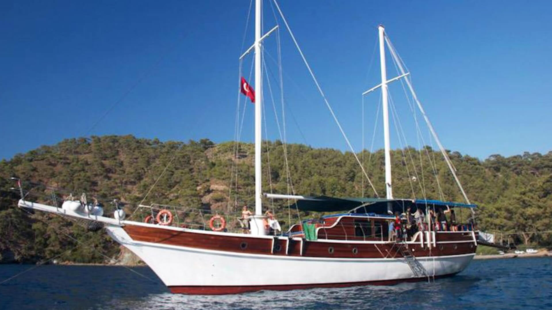 Bozburun Kiralık Konaklamalı Standart Gulet 6 Kabin 23 Metre