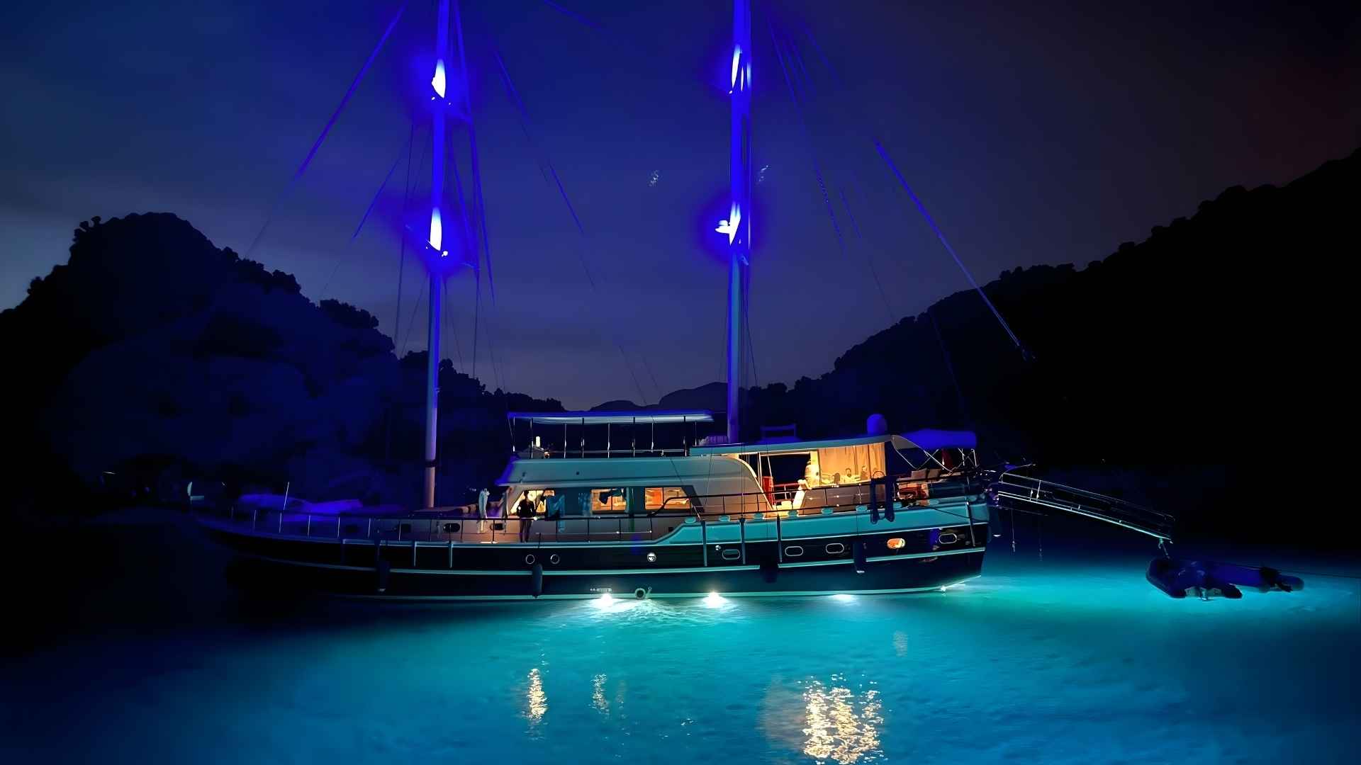 Tekne Tatili Mavi Tur Lux Gulet 6 Kabin 29 Metre