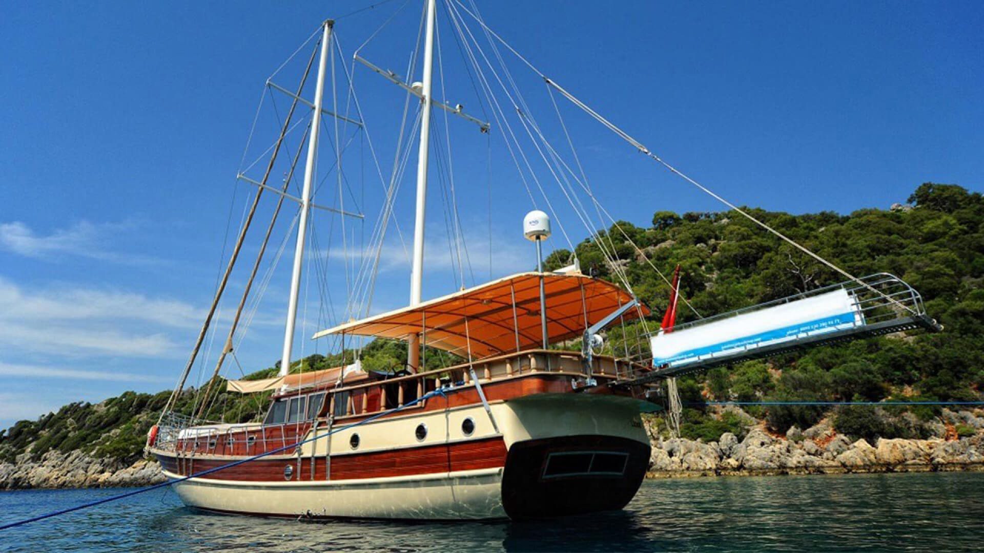 Fethiye Delux Gulet 4 Kabin 22 Metre