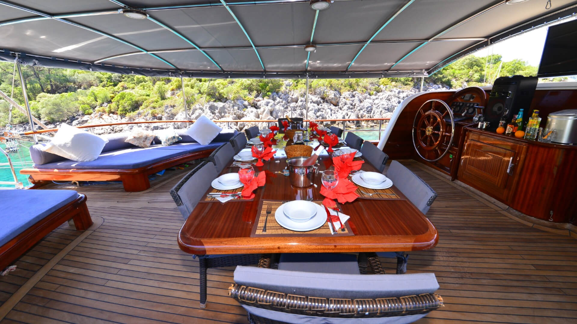 Fethiye Lux Gulet 5 Kabin 24 Metre