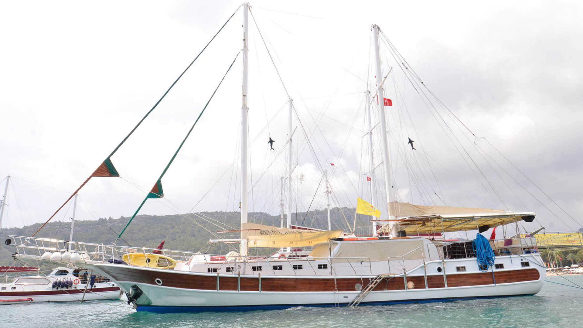 Fethiye Lux Gulet 8 Kabin 24 Metre