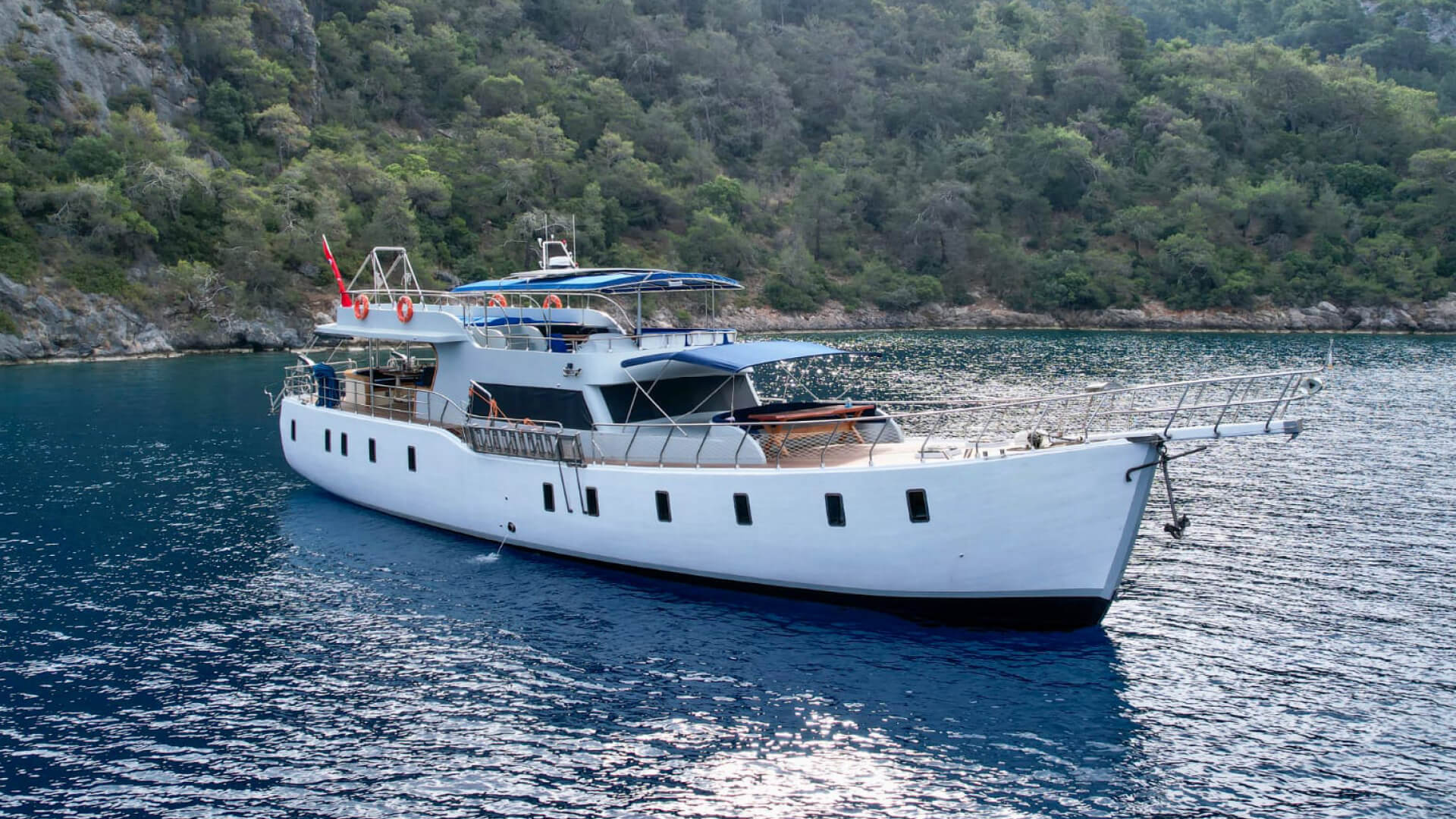 Konaklamalı Tekne Tatili Fethiye Lux Gulet 6 Kabin 24 Metre