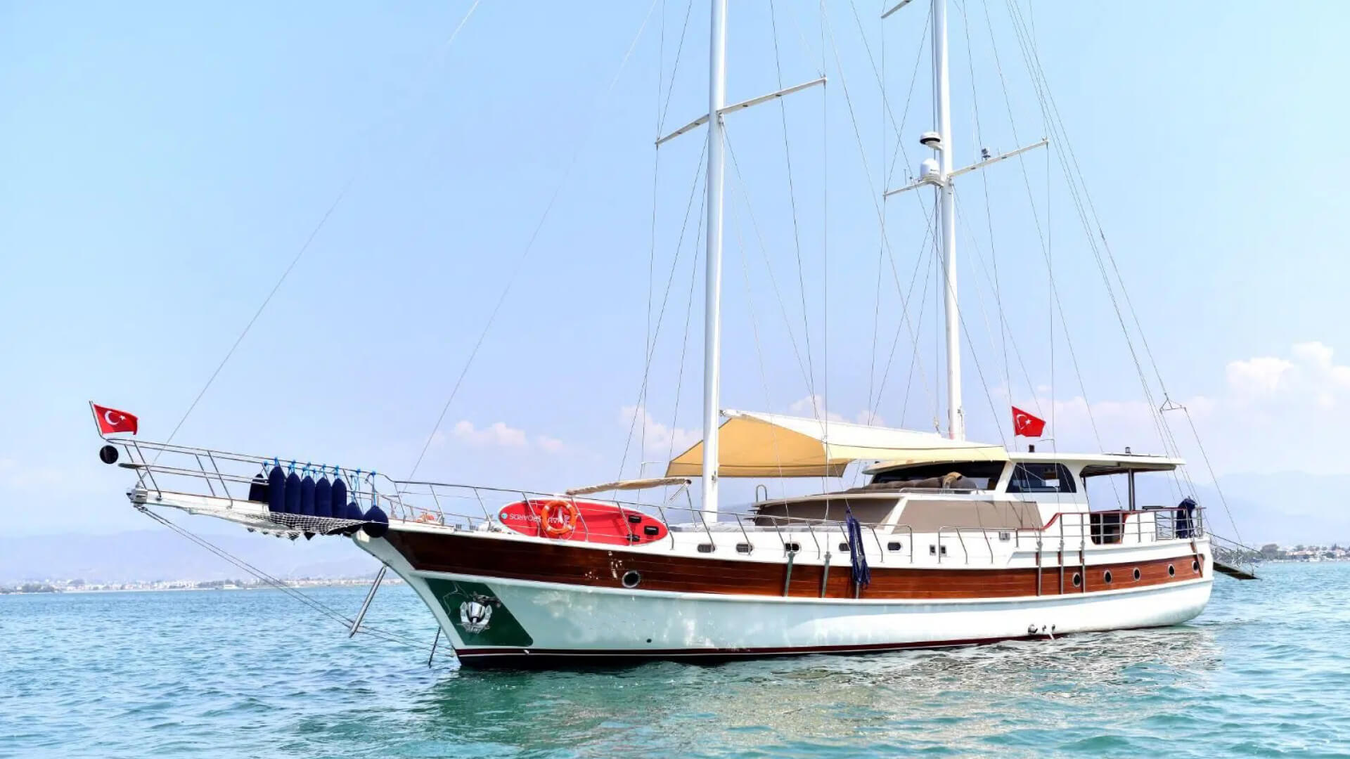 Fethiye Göcek Mavi Tur Delux Gulet 5 Kabin 24 Metre