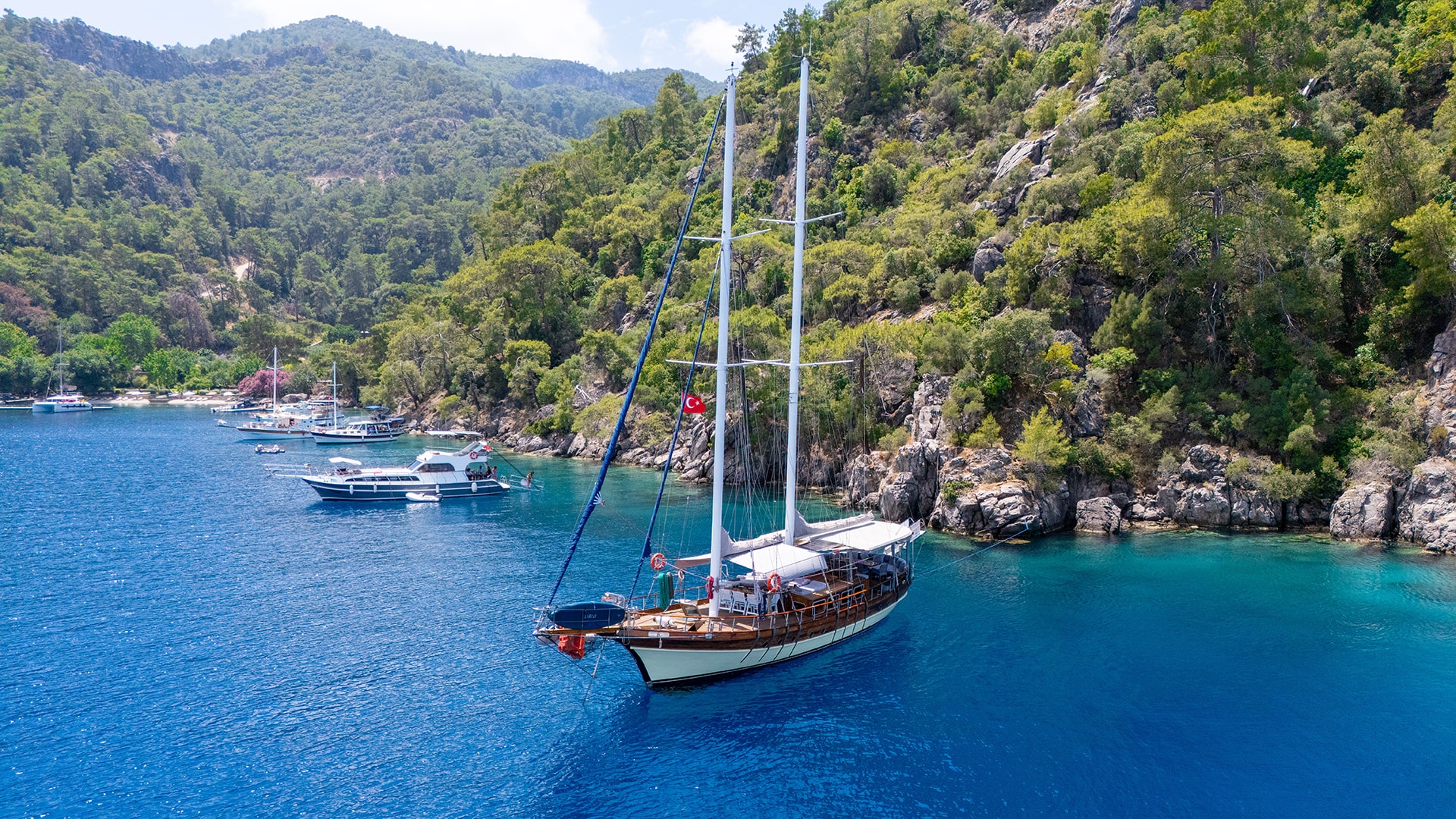 Fethiye Yelkenli Gulet Kiralama 3 Kabin 20 Metre