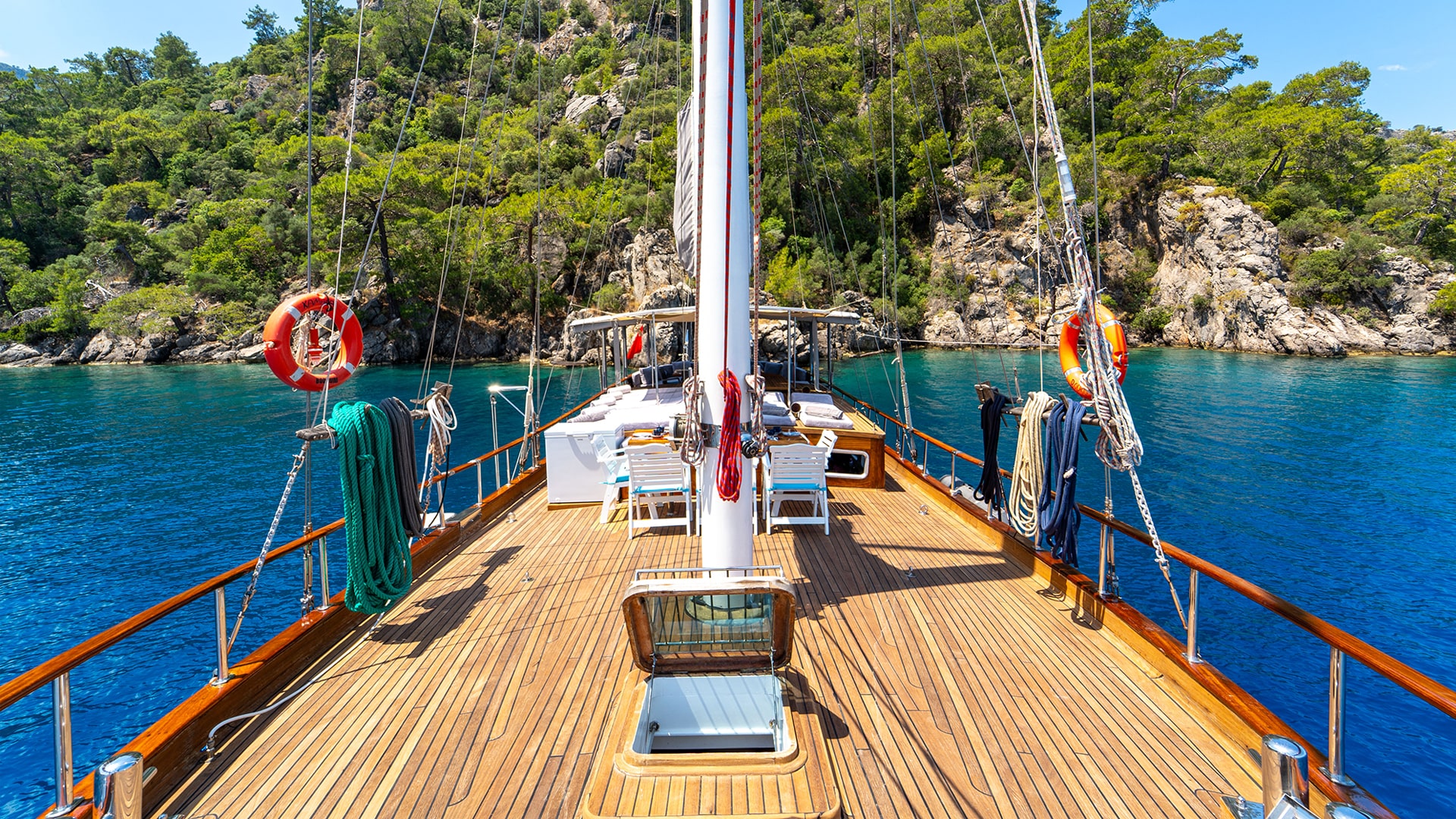 Fethiye Yelkenli Gulet Kiralama 3 Kabin 20 Metre