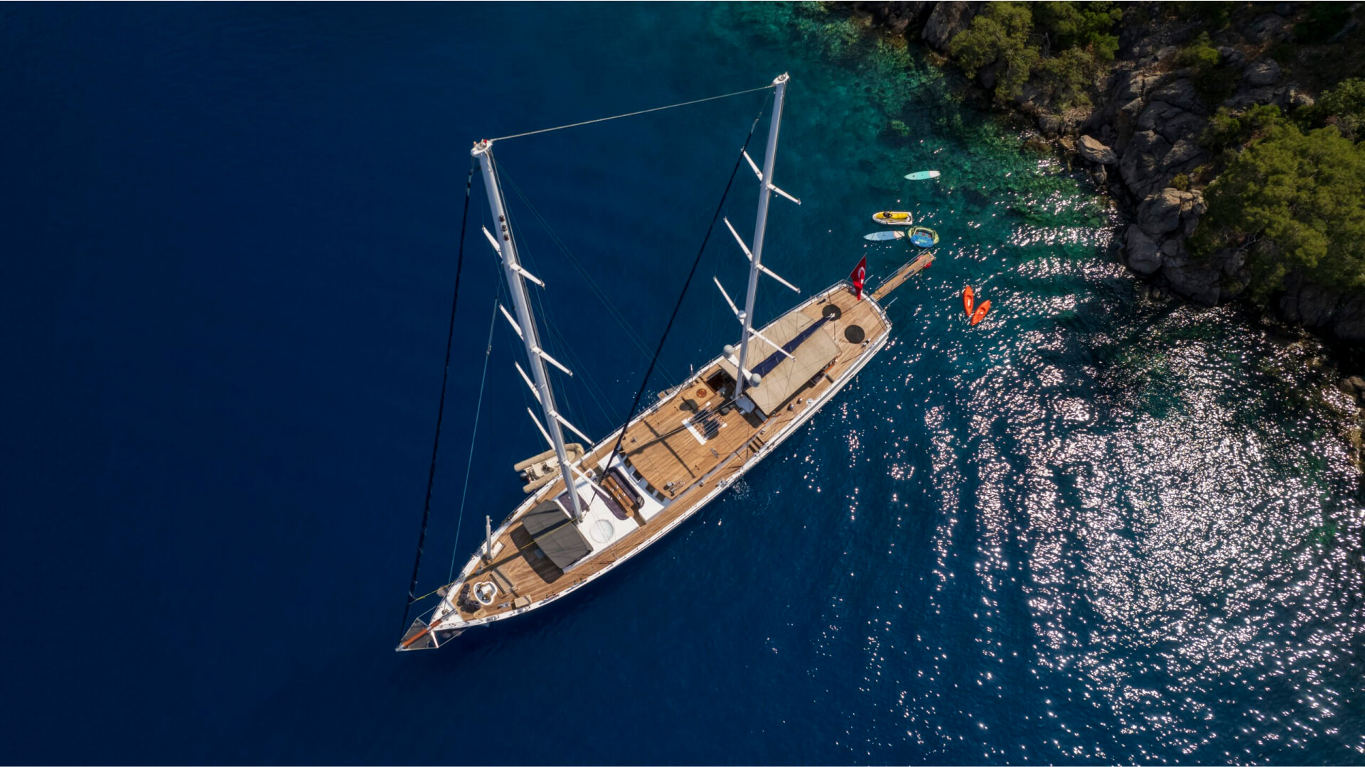 Delux Gulet Kiralama 5 Kabin 38 Metre