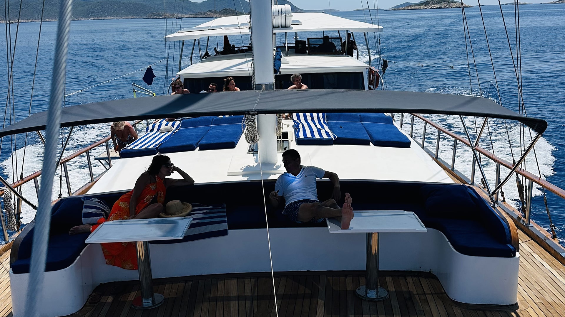 Fethiye Göcek Lux 2023 Model Kiralık Gulet 6 Kabin 30 Metre
