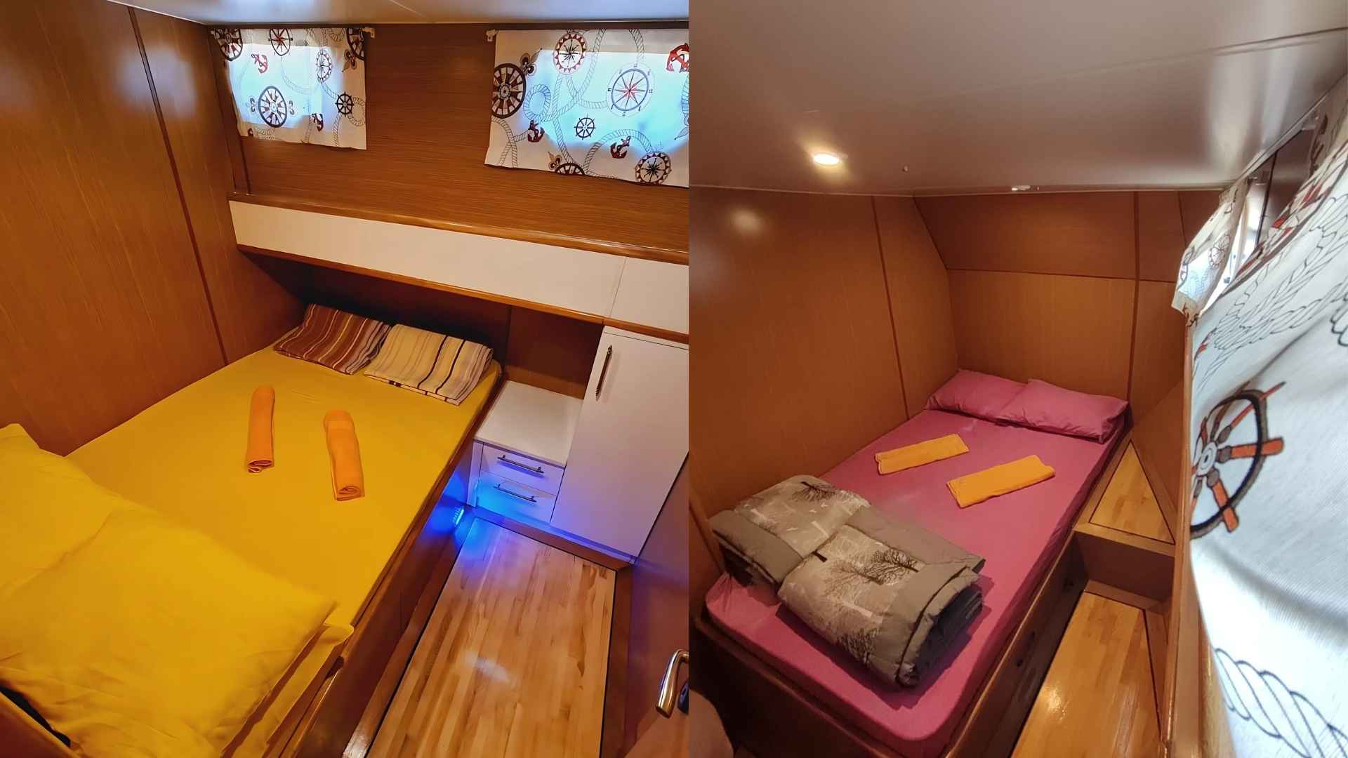 Fethiye Ekonomik Gulet Kiralama 5 kabin 10 kişi
