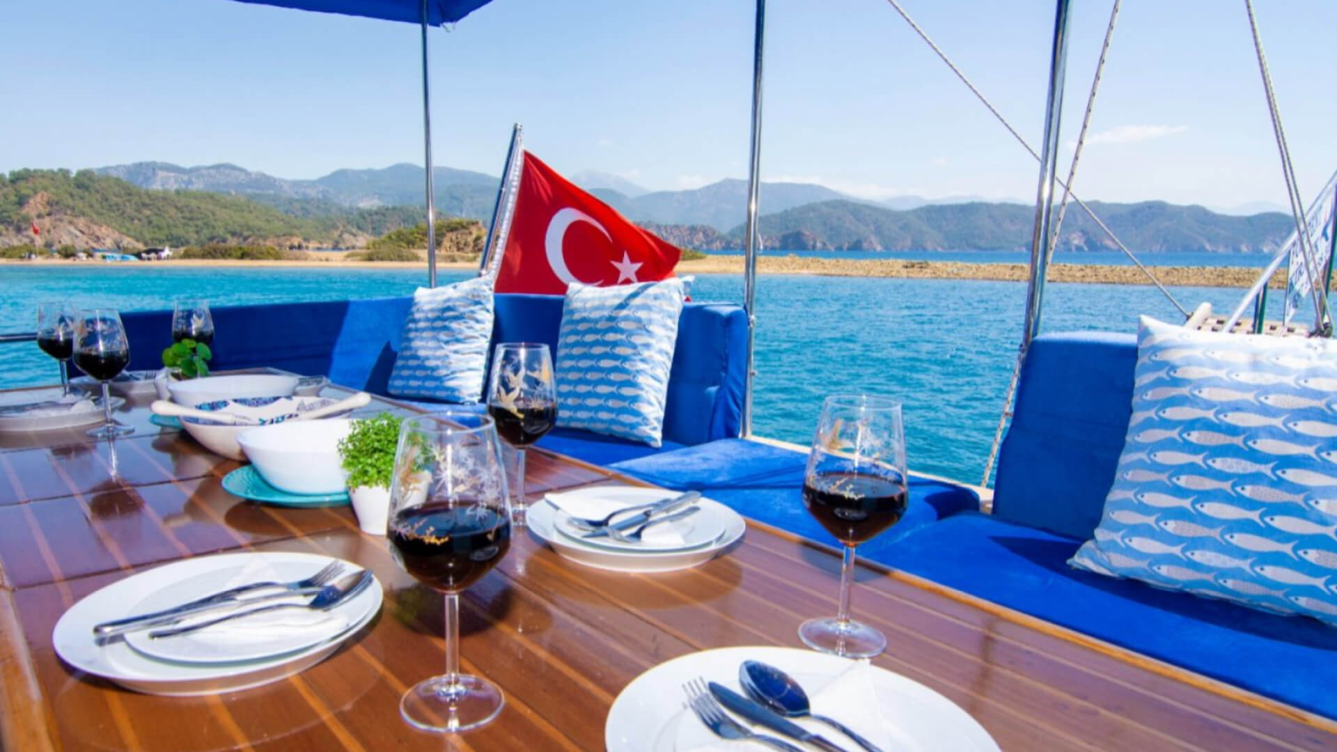 Göcek Lux Gulet 3 Kabin 16 Metre