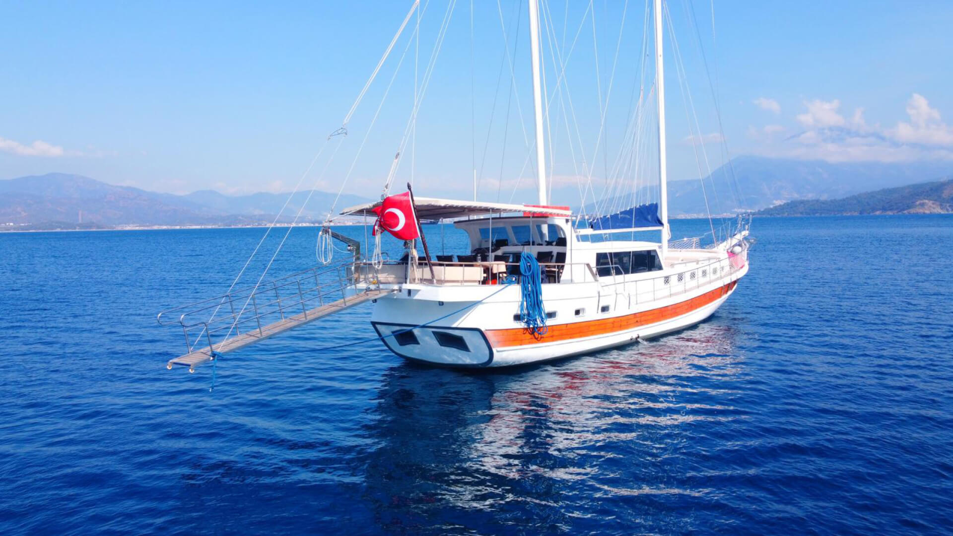 Göcek Lux Gulet 5 Kabin 22 Metre