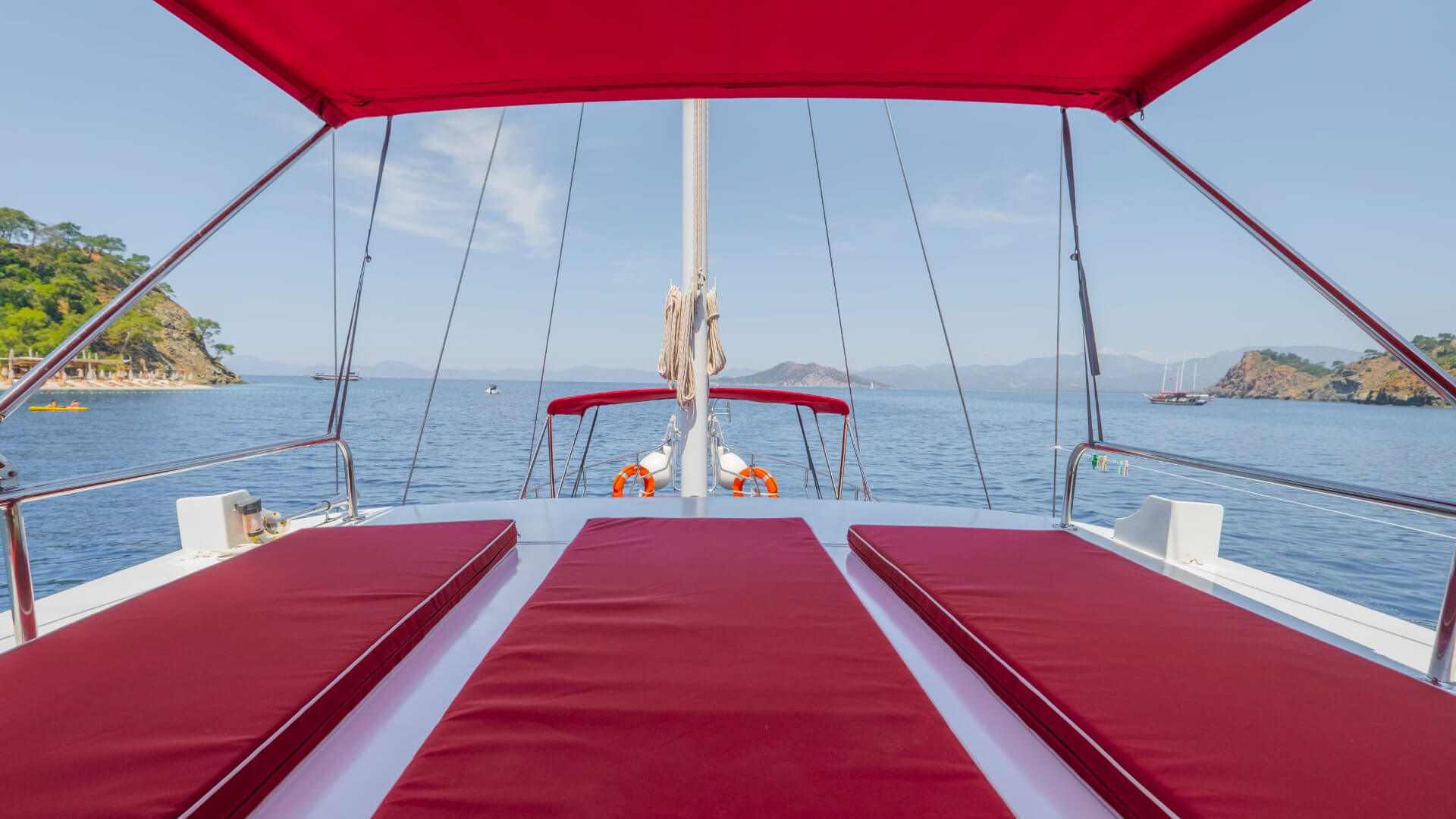 Göcek 2 Kabin 12 Metre Kiralık Ekonomik Gulet
