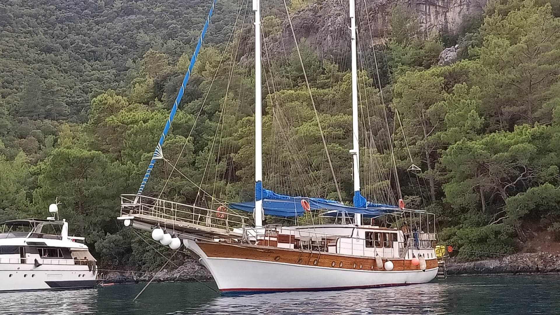 Göcek Lux Konaklamalı Gulet  6 Kabin 24 Metre Mavi Tur