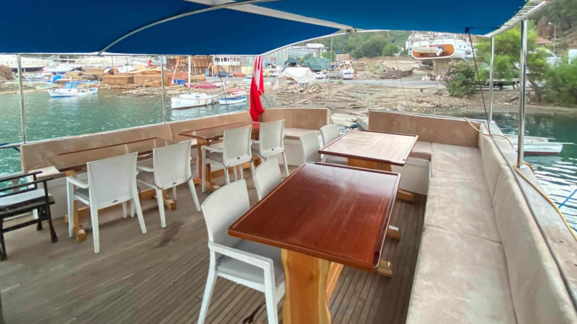 Göcek Lux Konaklamalı Gulet  6 Kabin 24 Metre Mavi Tur