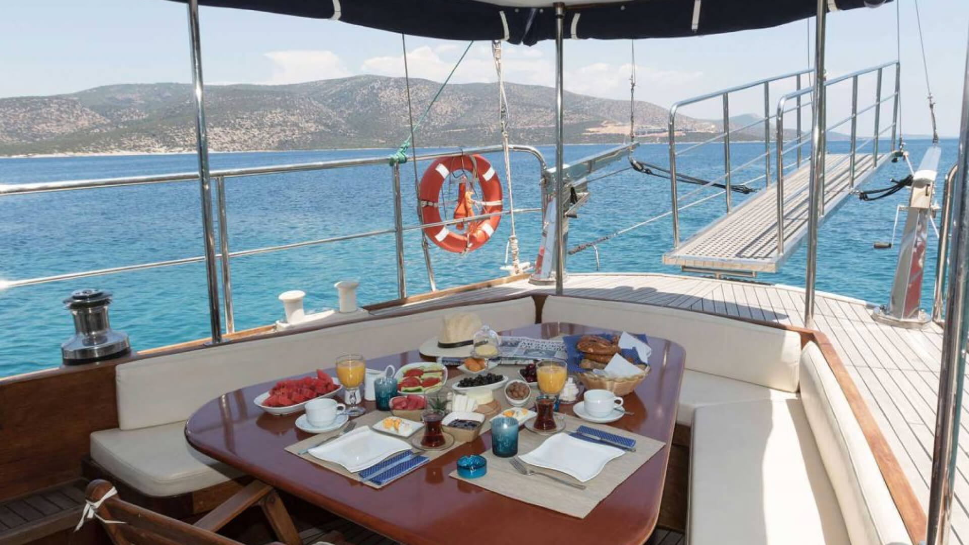 Göcek Mavi Yolculuk 3 Kabin 20 Metre Standart Gulet