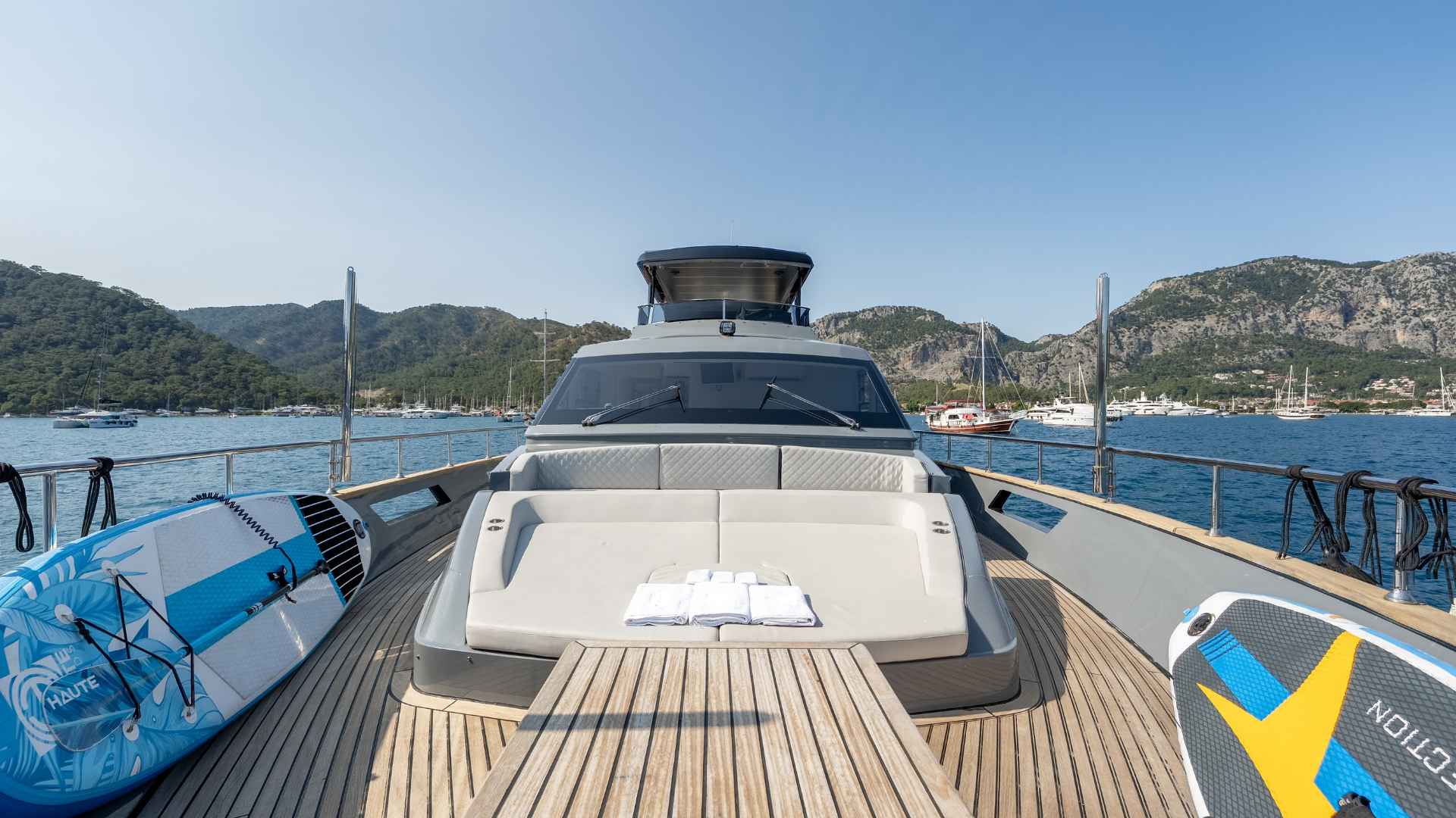 Ege’nin Kristal Sularında 27 m Lüks Motoryat Deneyimi