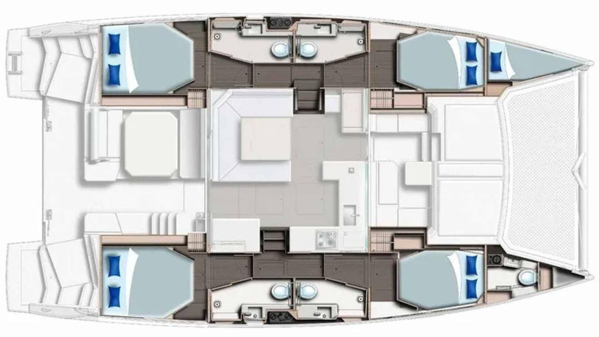 Leopard 45 Katamaran ile Konforlu ve Lüks Mavi Yolculuk
