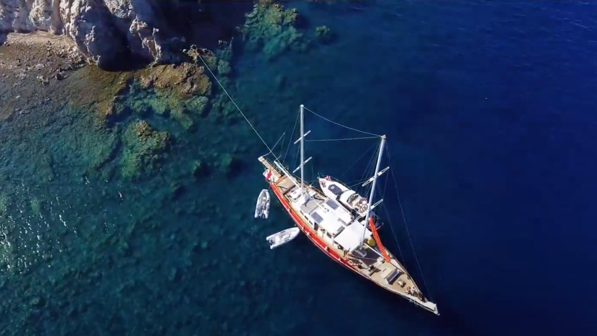 Bodrum Lüx Yelkenli Gulet 5 Kabin 27 Metre