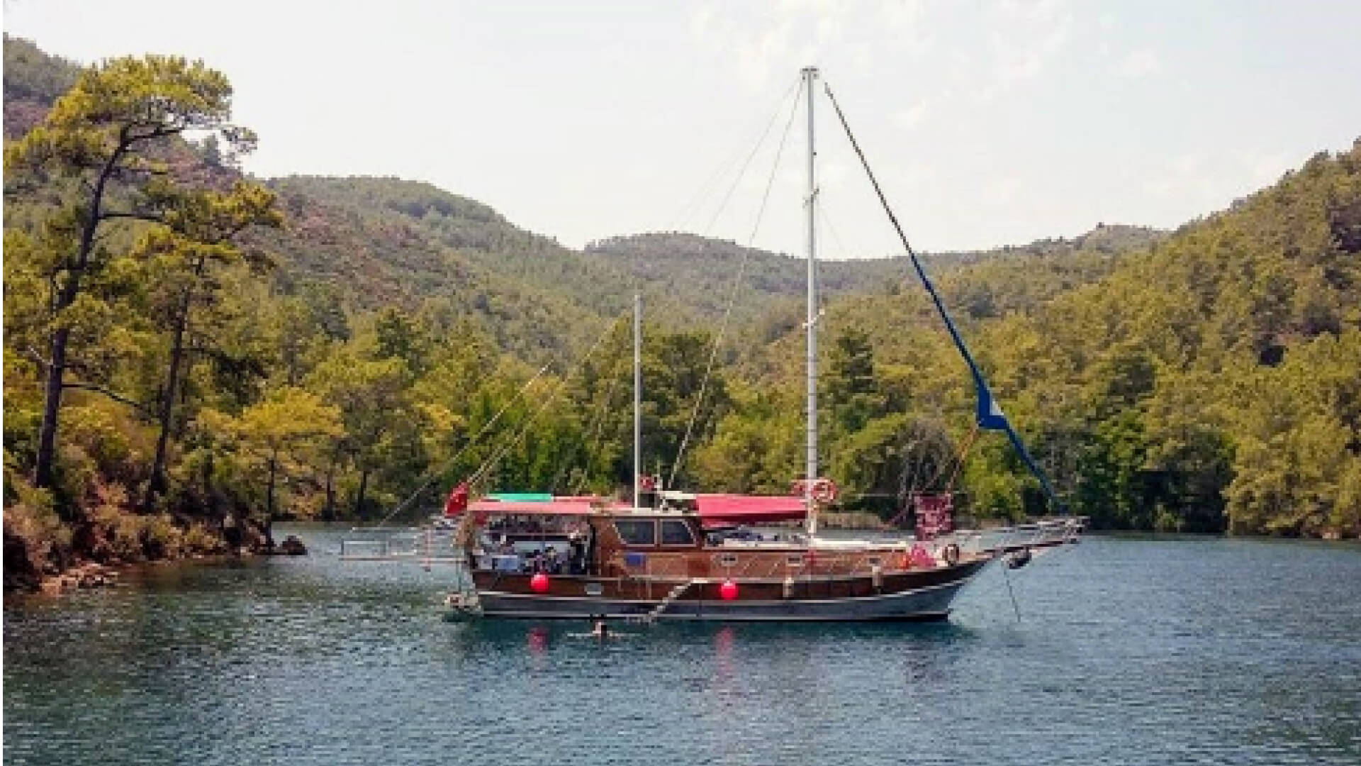Göcek Lux Gulet 3 kabin 15 Metre