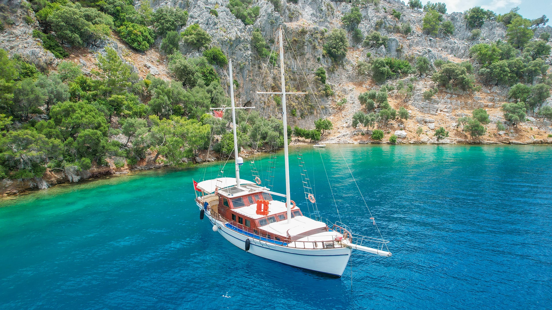 Fethiye Göcek Standart Plus Kiralık Gulet 3 Kabin 17 Metre