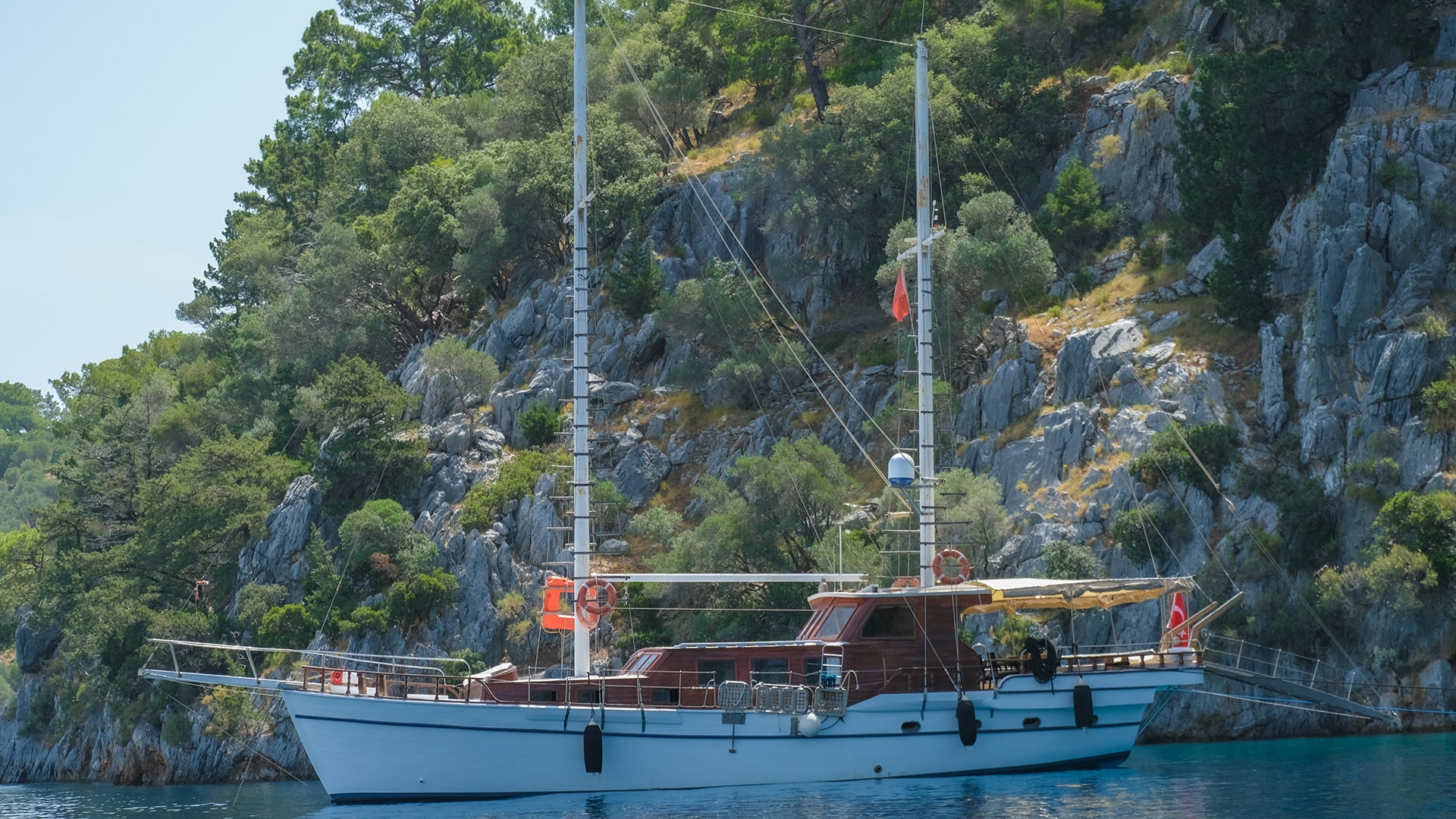 Fethiye Göcek Standart Plus Kiralık Gulet 3 Kabin 17 Metre
