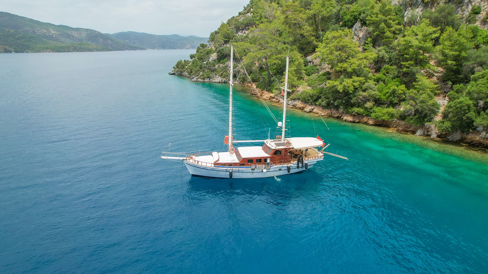 Fethiye Göcek Standart Plus Kiralık Gulet 3 Kabin 17 Metre