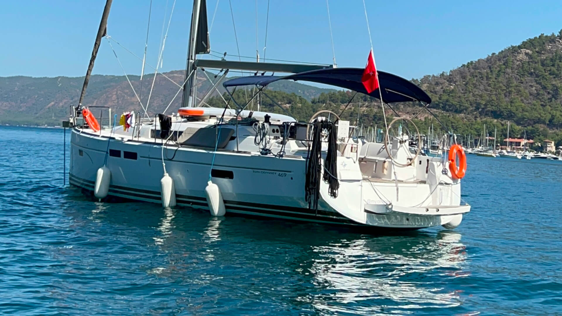 Jeanneau Sun Oddyssey 46 Göcek ve Yunan Adaları Yelken Keyfi