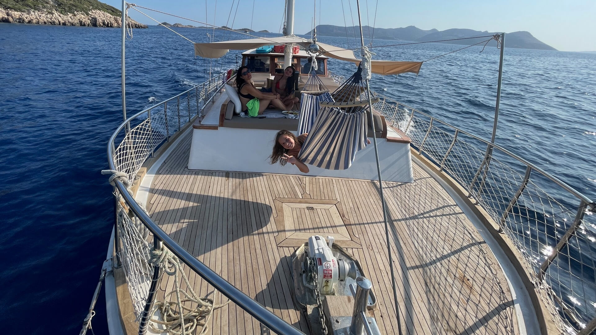 Kaş Kiralık Delux Konaklamalı Gulet 3 Kabin 17 Metre