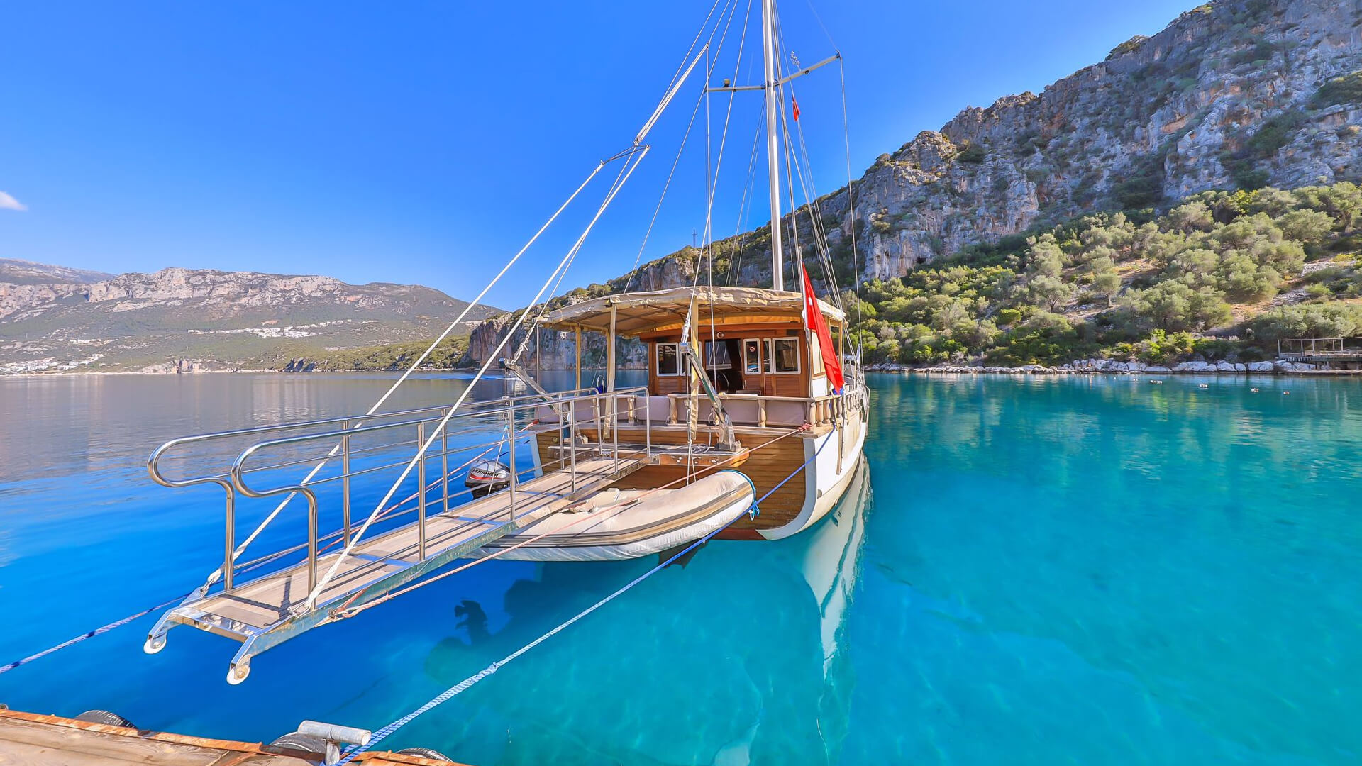 Kekova Standart Lüx Gulet 3 Kabin 16 Metre