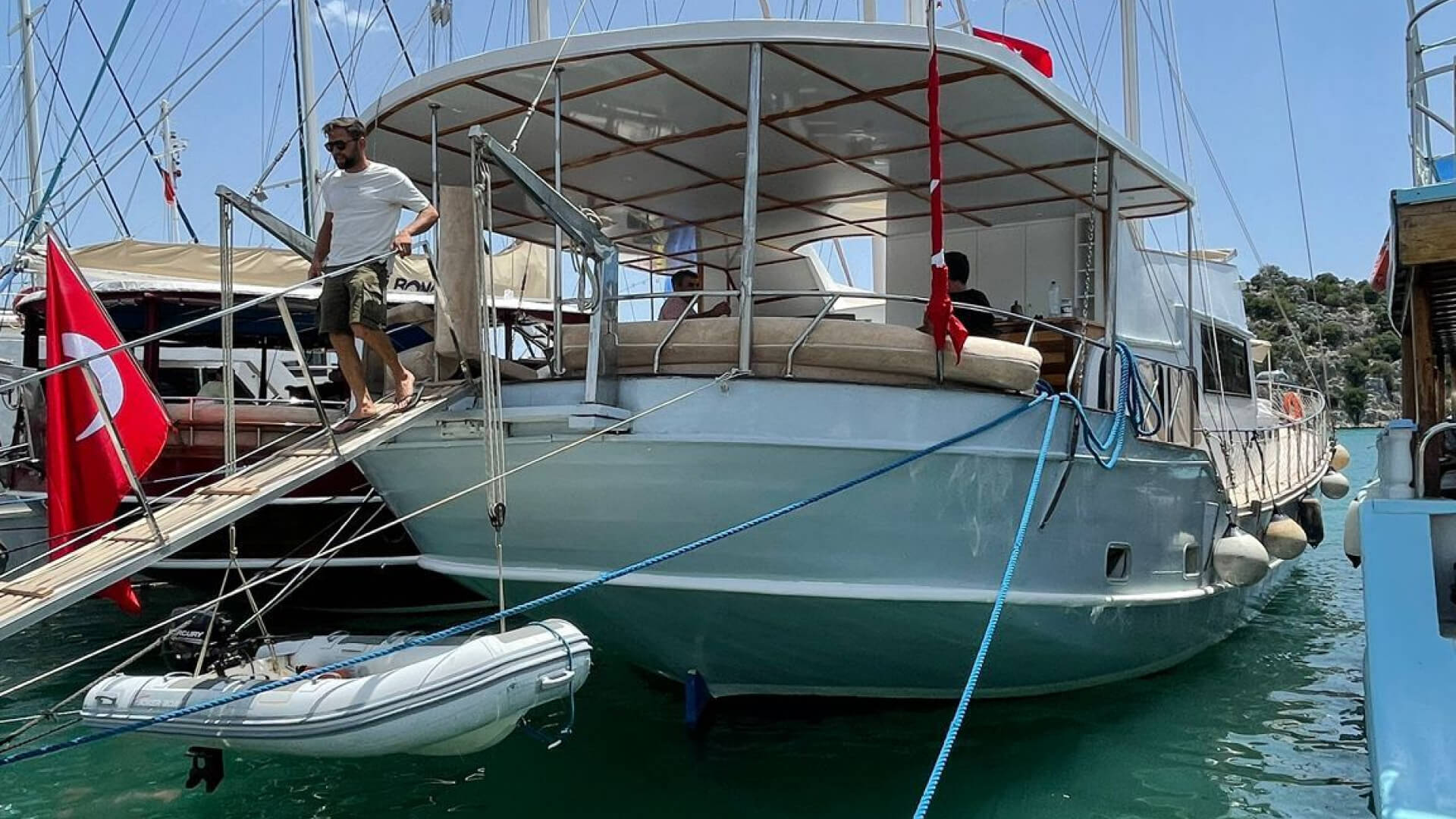 Kekova Konaklamalı Kiralık Sdandat  Gulet 5 Kabin 24 Metre